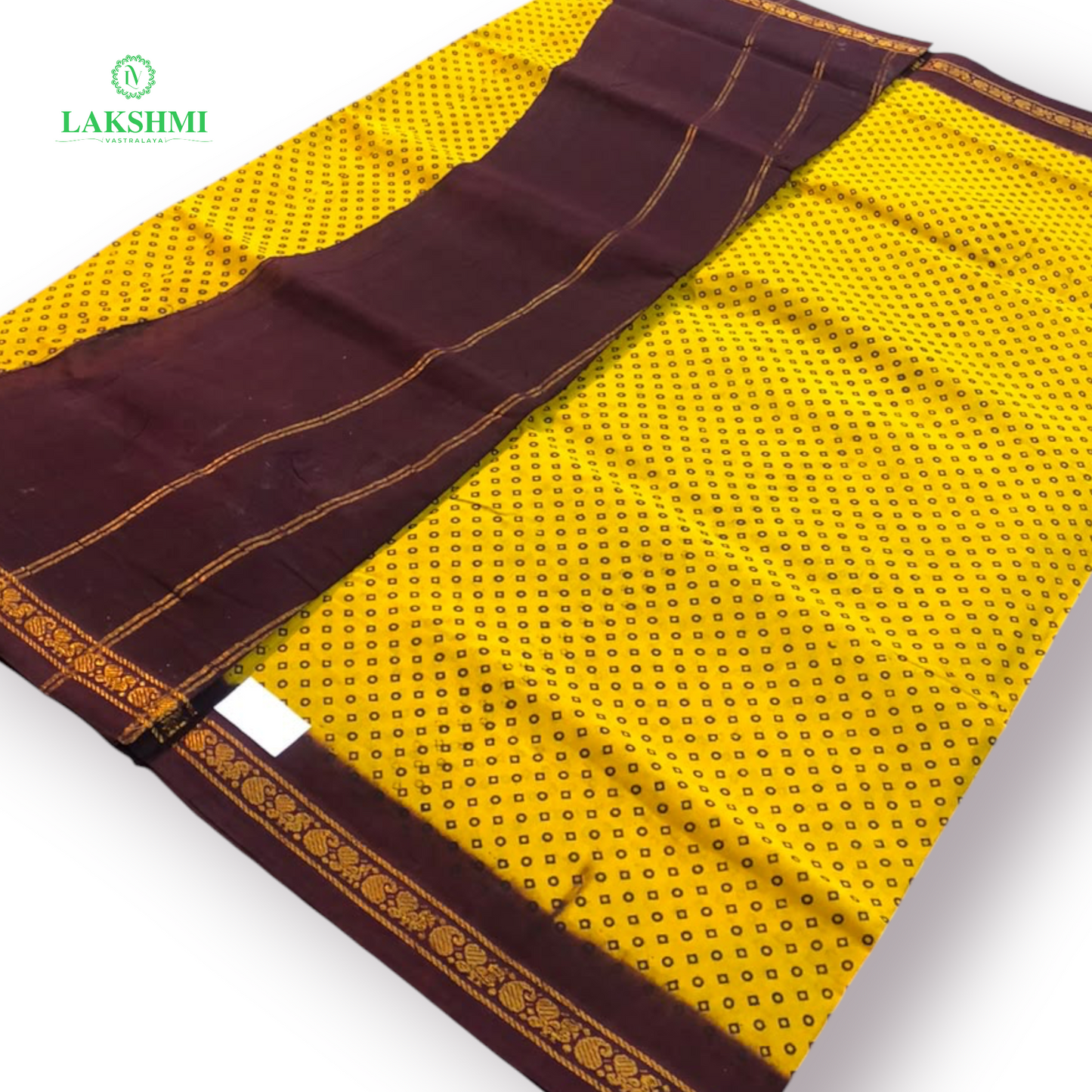 Savitri Sungudi 10.5 Yards - 170822