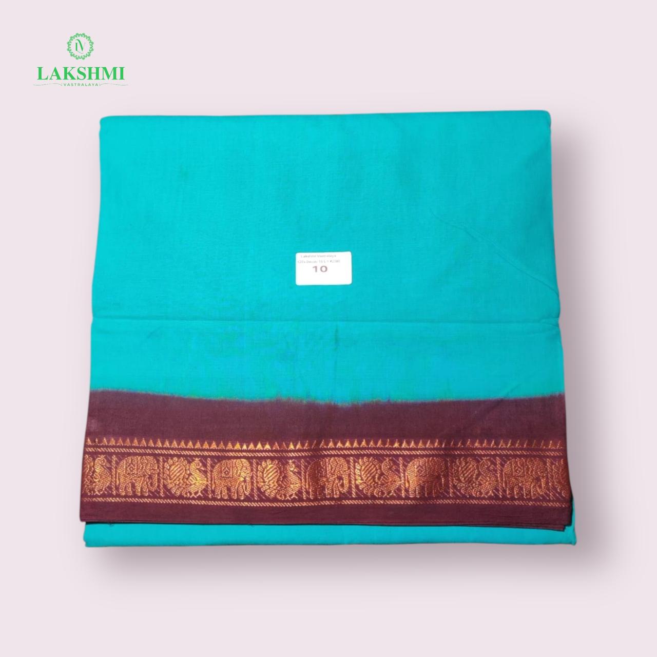 Devaki – 120’s Count Sungudi 10.5 Yards No 10