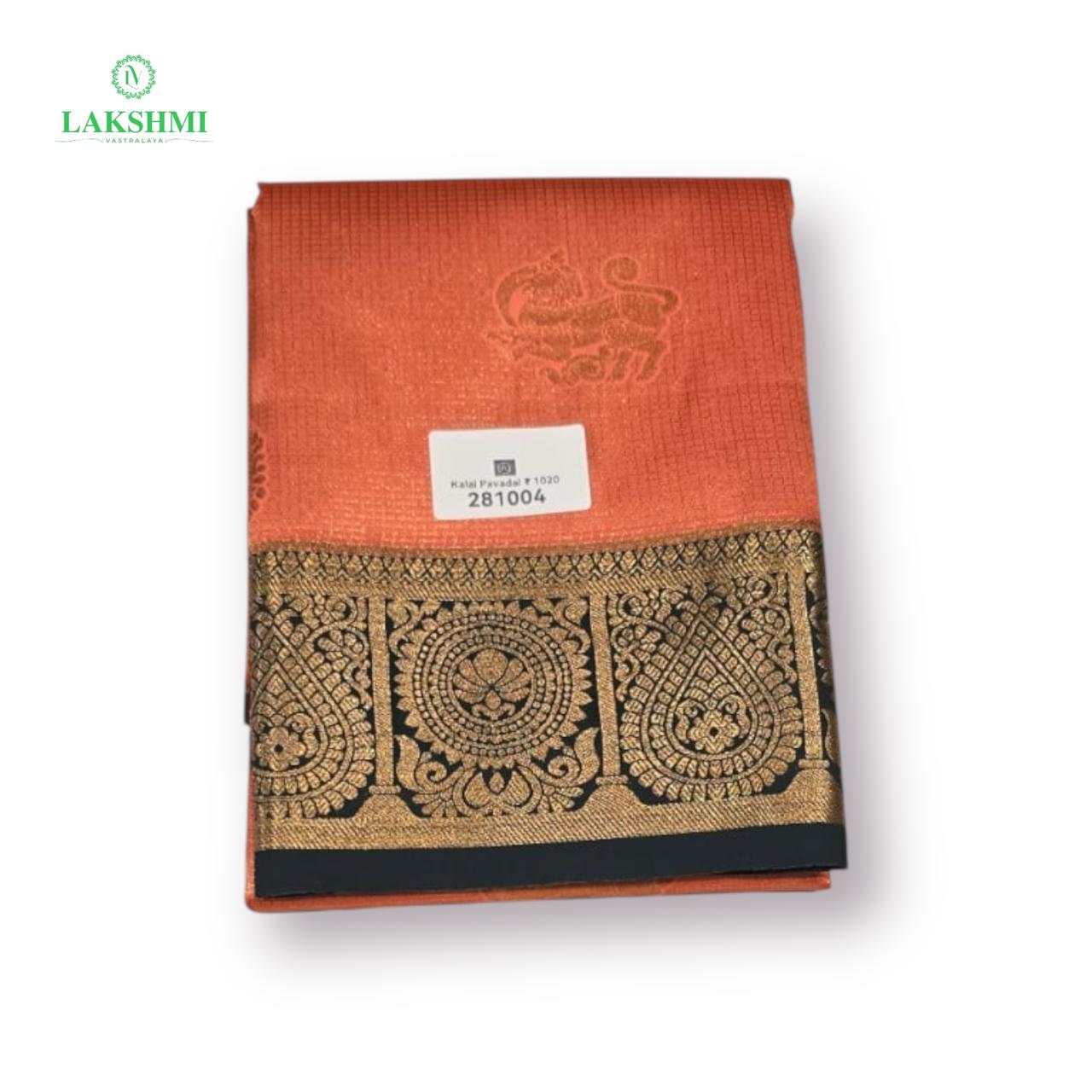 Kalai 38" 7-11Y Semi Silk Vairoosi Pavadai 281004