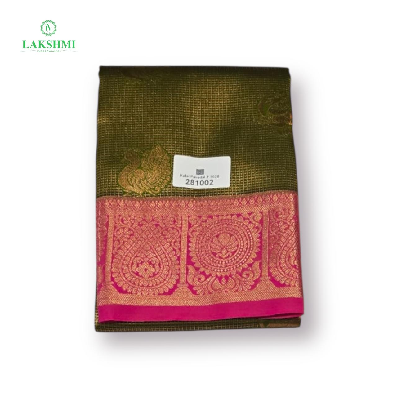 Kalai 38" 7-11Y Semi Sllk Vairoosi Pavadai 281002