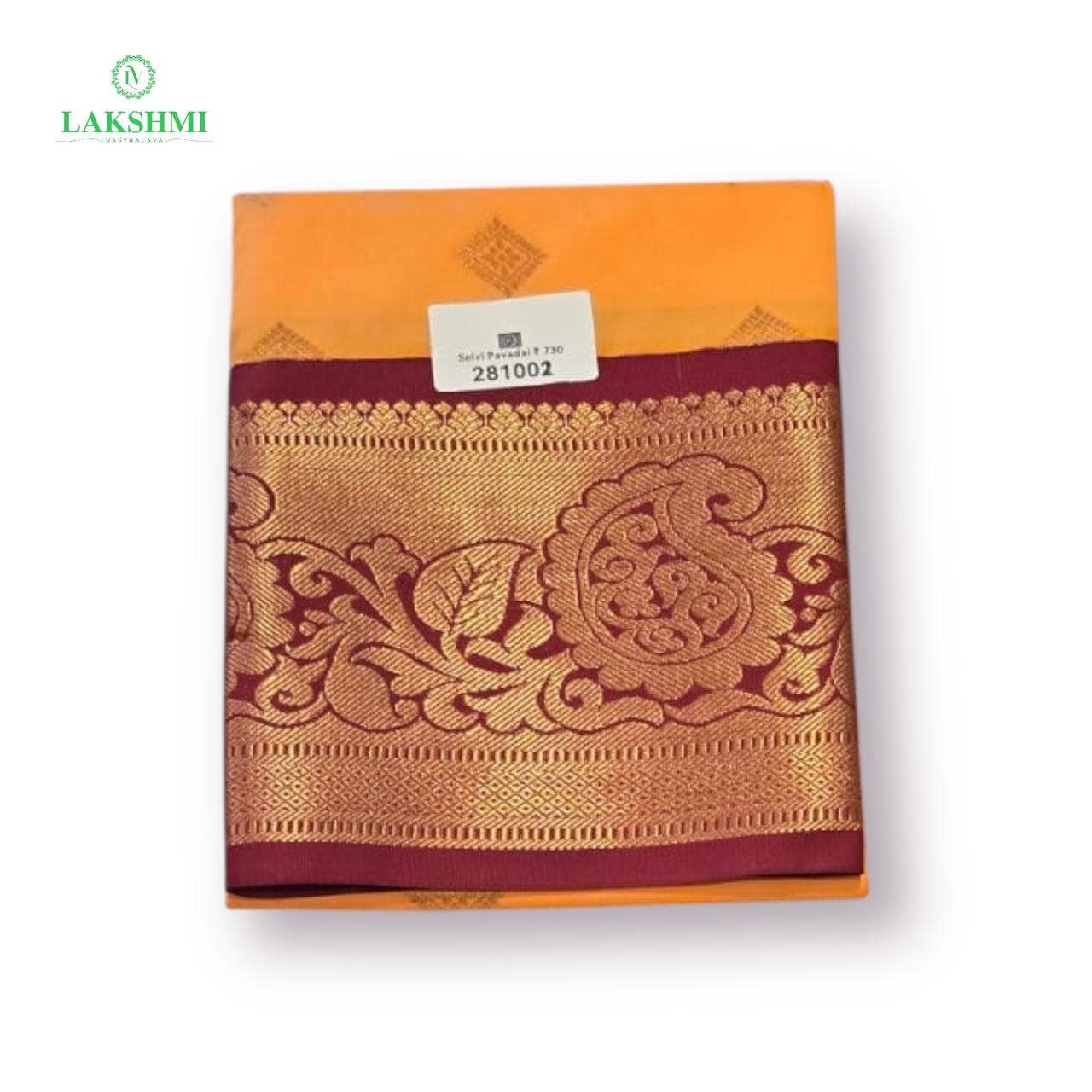 Selvi 35" 7-9Y Semi Silk Pavadai 281002