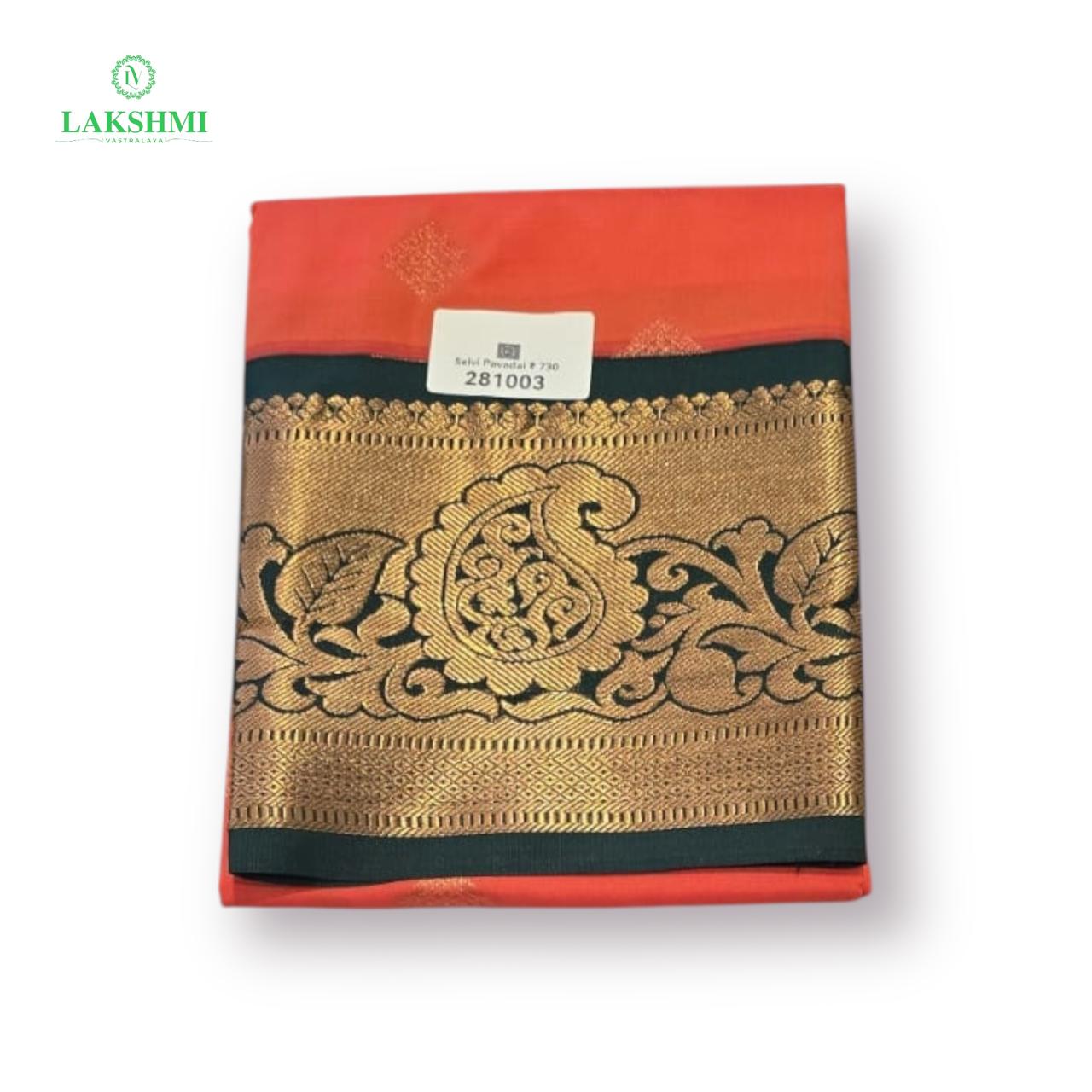 Selvi 35" 7-9Y Semi Silk Pavadai 281003