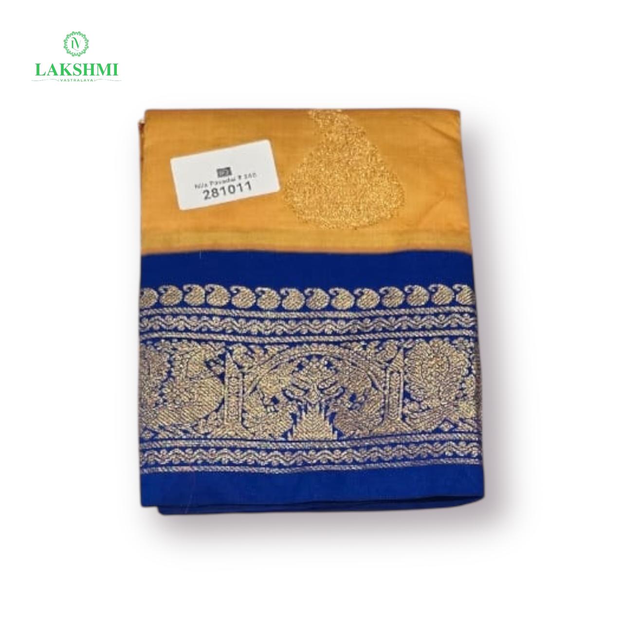 Nila semi Silk Pavadai 281011