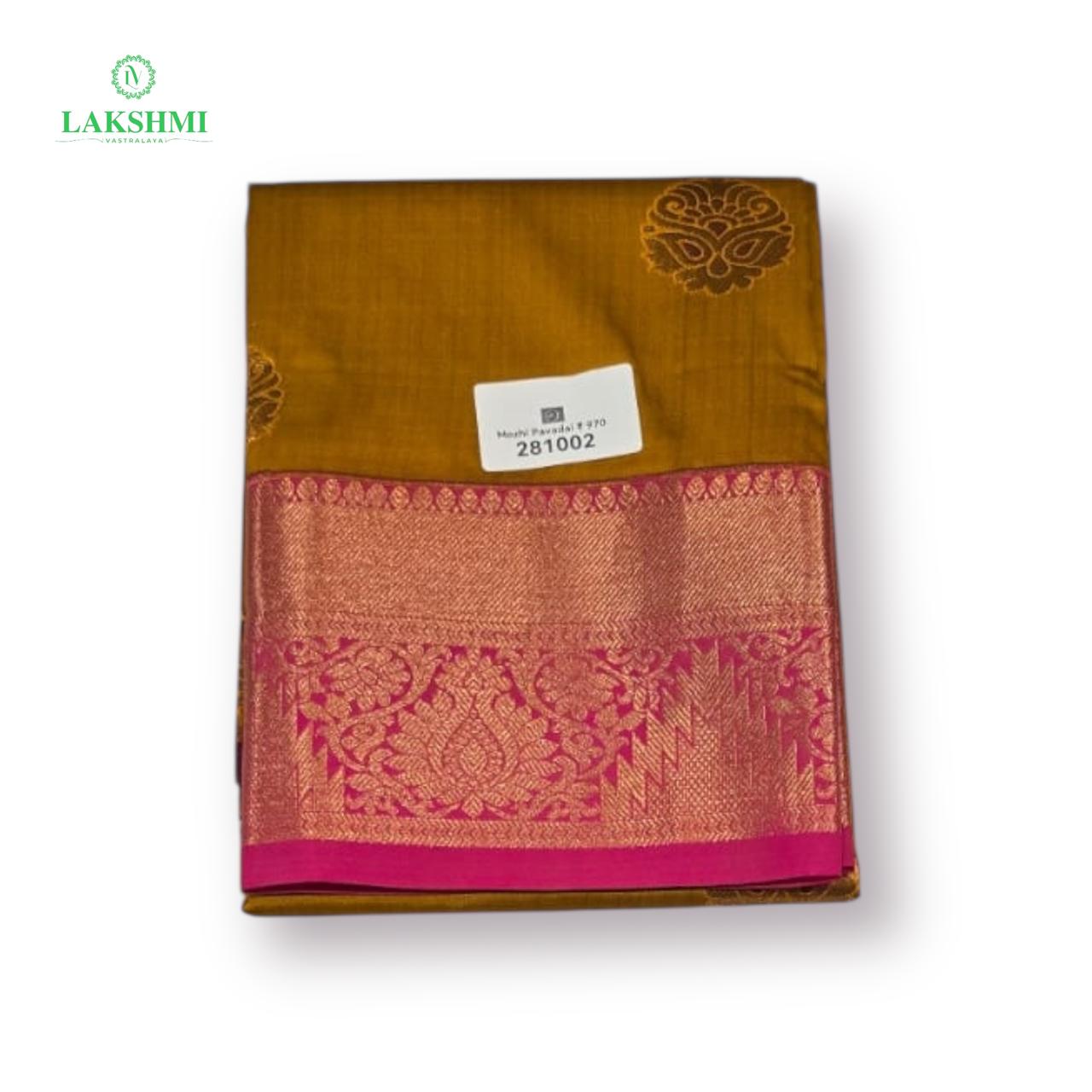 Mozhi 37" 7-10Y Semi Silk Pavadai 281002