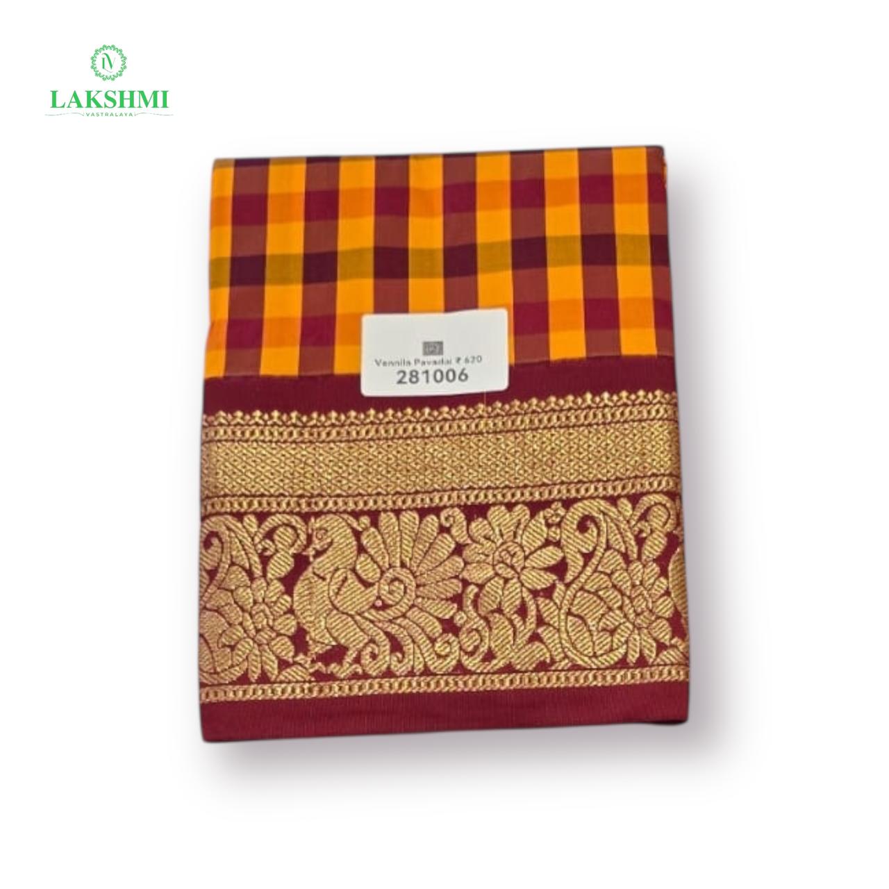 Vennila 26" 4-6Y Semi Silk Pavadai 281006