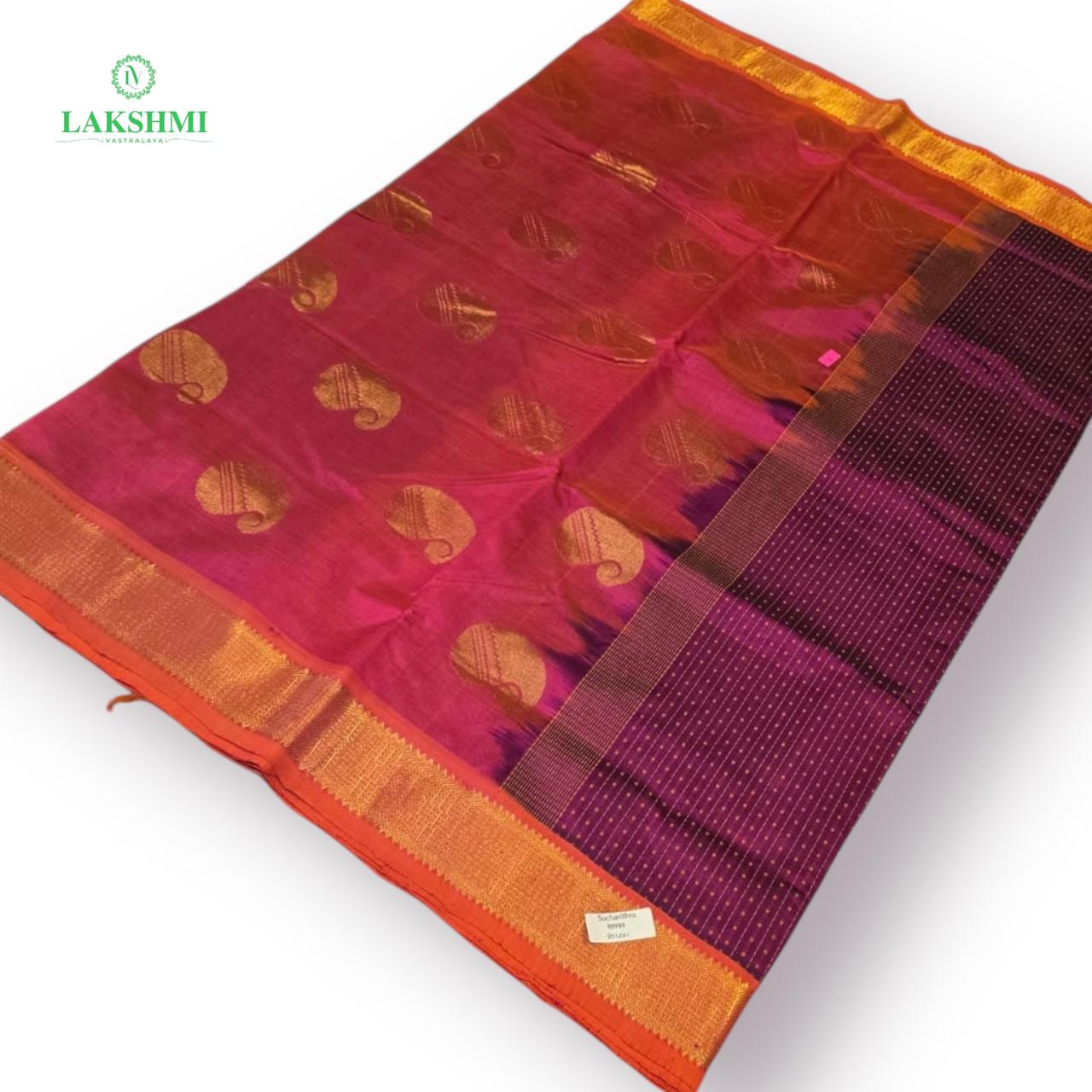 Sucharithra Pure Handloom Silk Cotton 10.4 Y - 051201