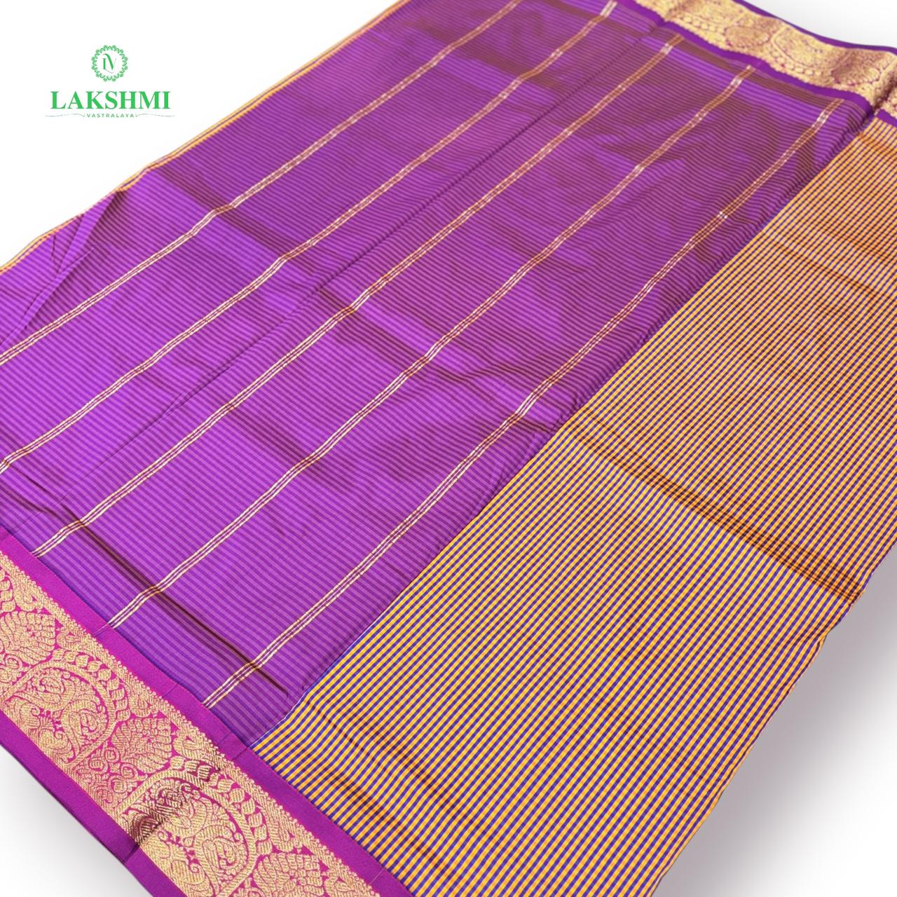 Dharmavathi Semi Silk Podi kattam 10.5 Yards - 270402
