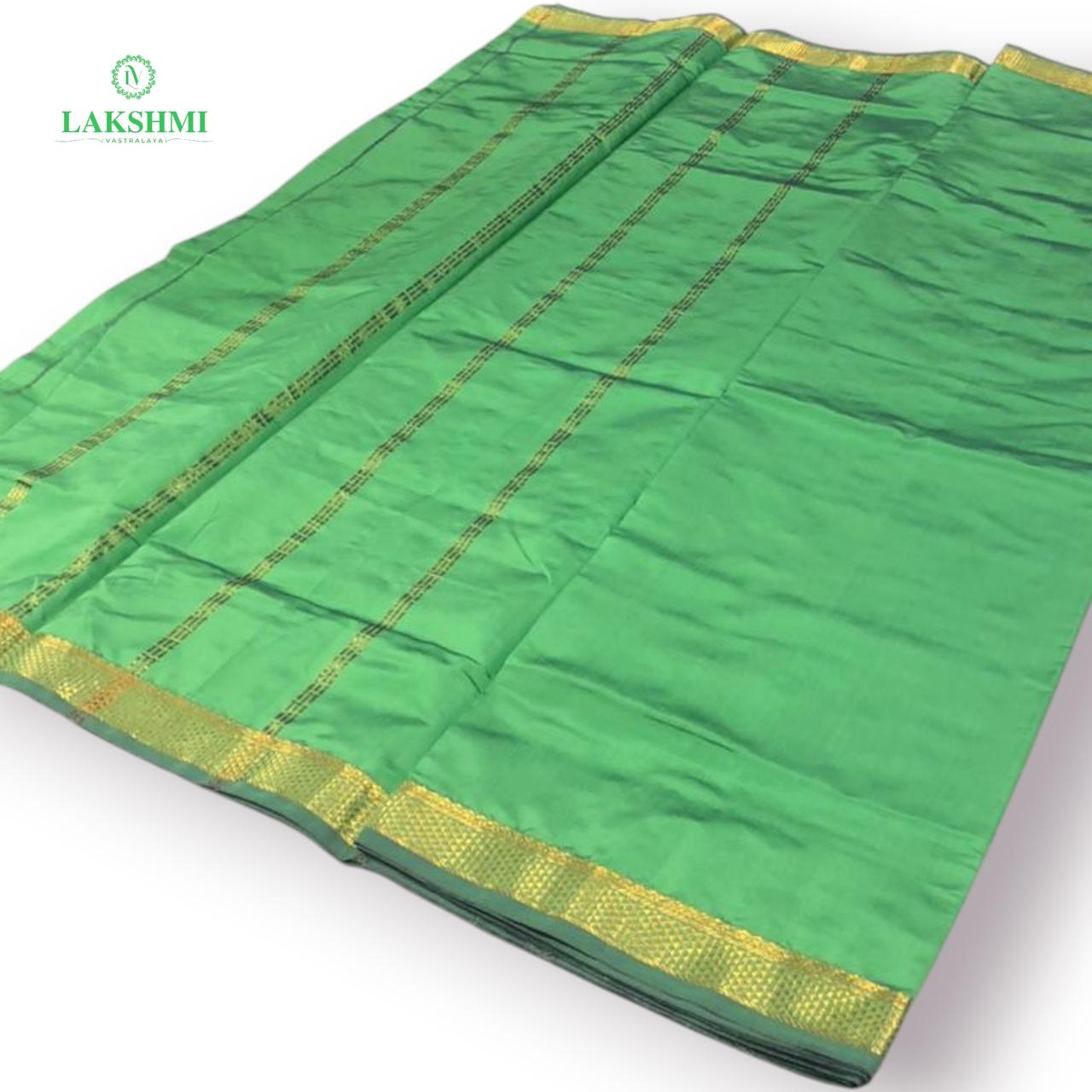 Mahati Light Green Ekandam 10.5 yards