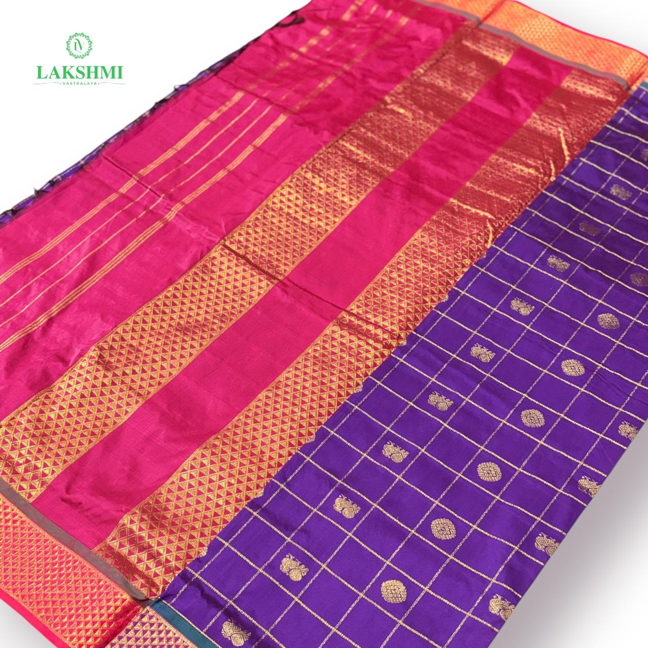 Charukesi Semi Silk 10 Yards - 050618