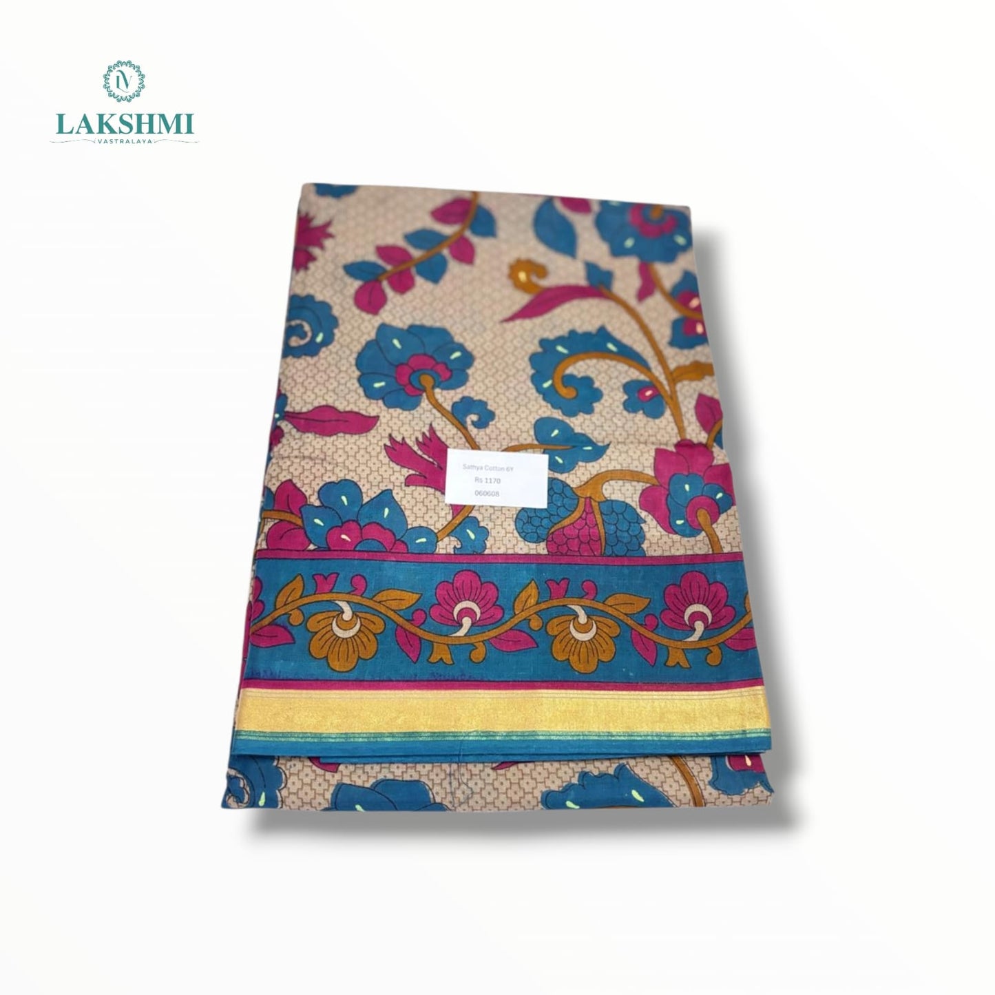 Sathya Cotton With Blouse 6Y - 060608