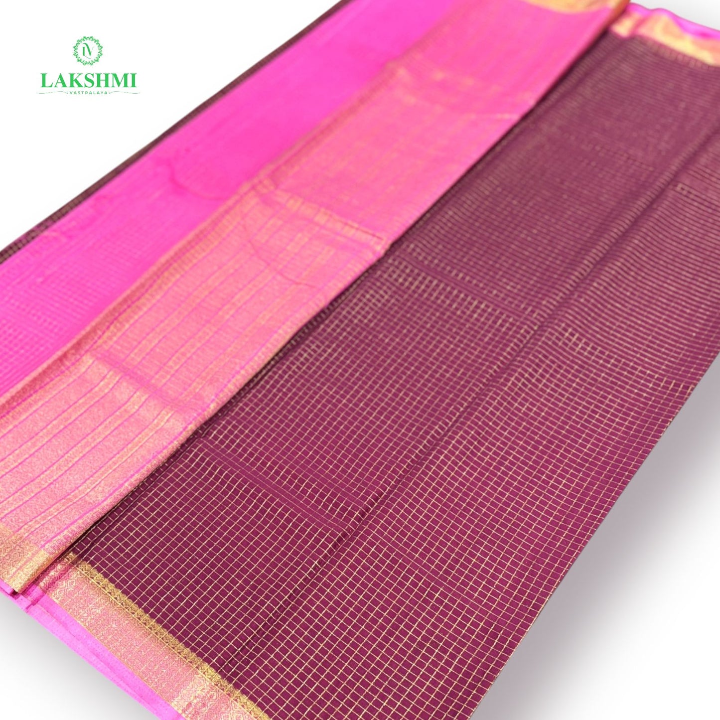 Ratnambari Semi Crepe Checks Contrast 6y - 180602