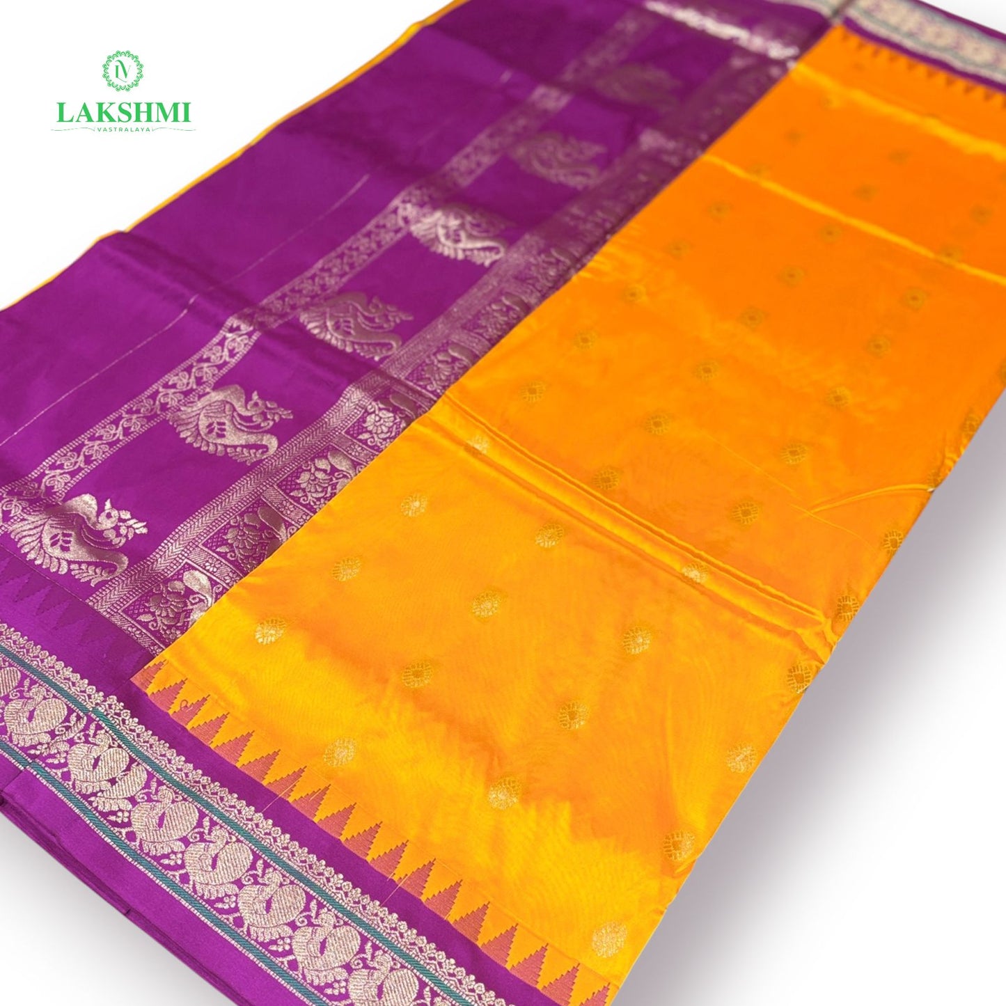 Suvarnika Semi Crepe Paithani 10Y - 180601
