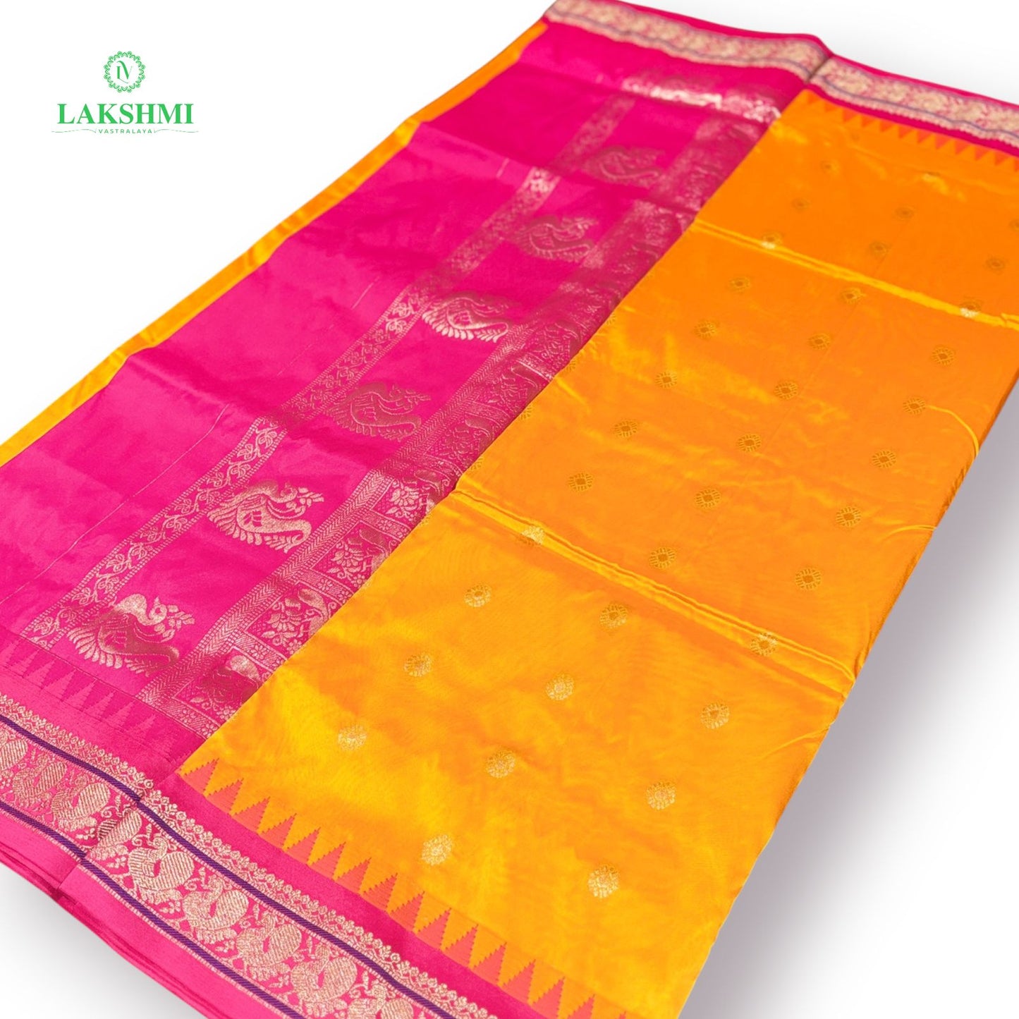 Suvarnika Semi Crepe Paithani 10Y - 180602