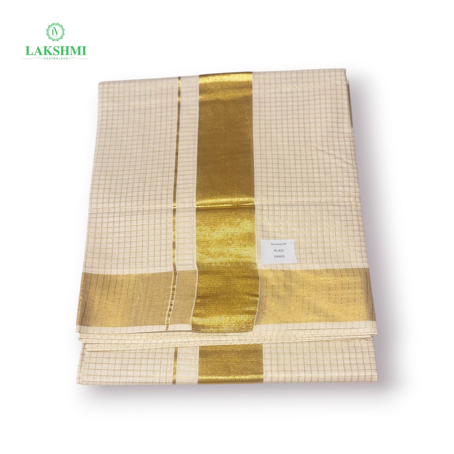 Saraswati Golden Muthu Kattam 6Y - 190605