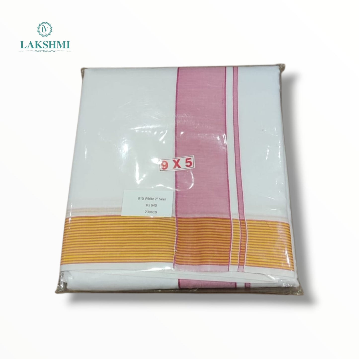 9*5 Cotton Seer White Mix - 230619