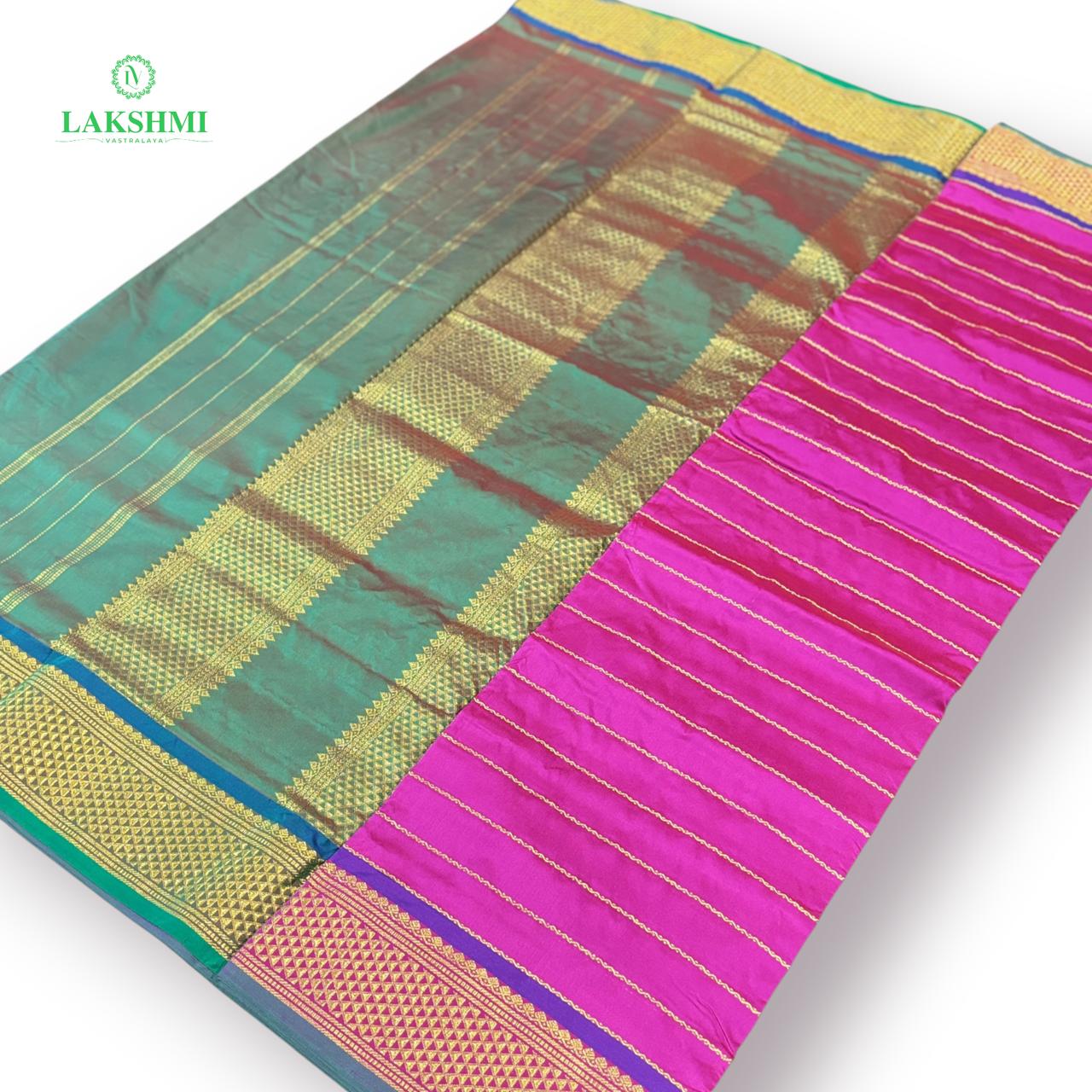 Swarnarekha 10.5 Yards Semi Silk - 020801