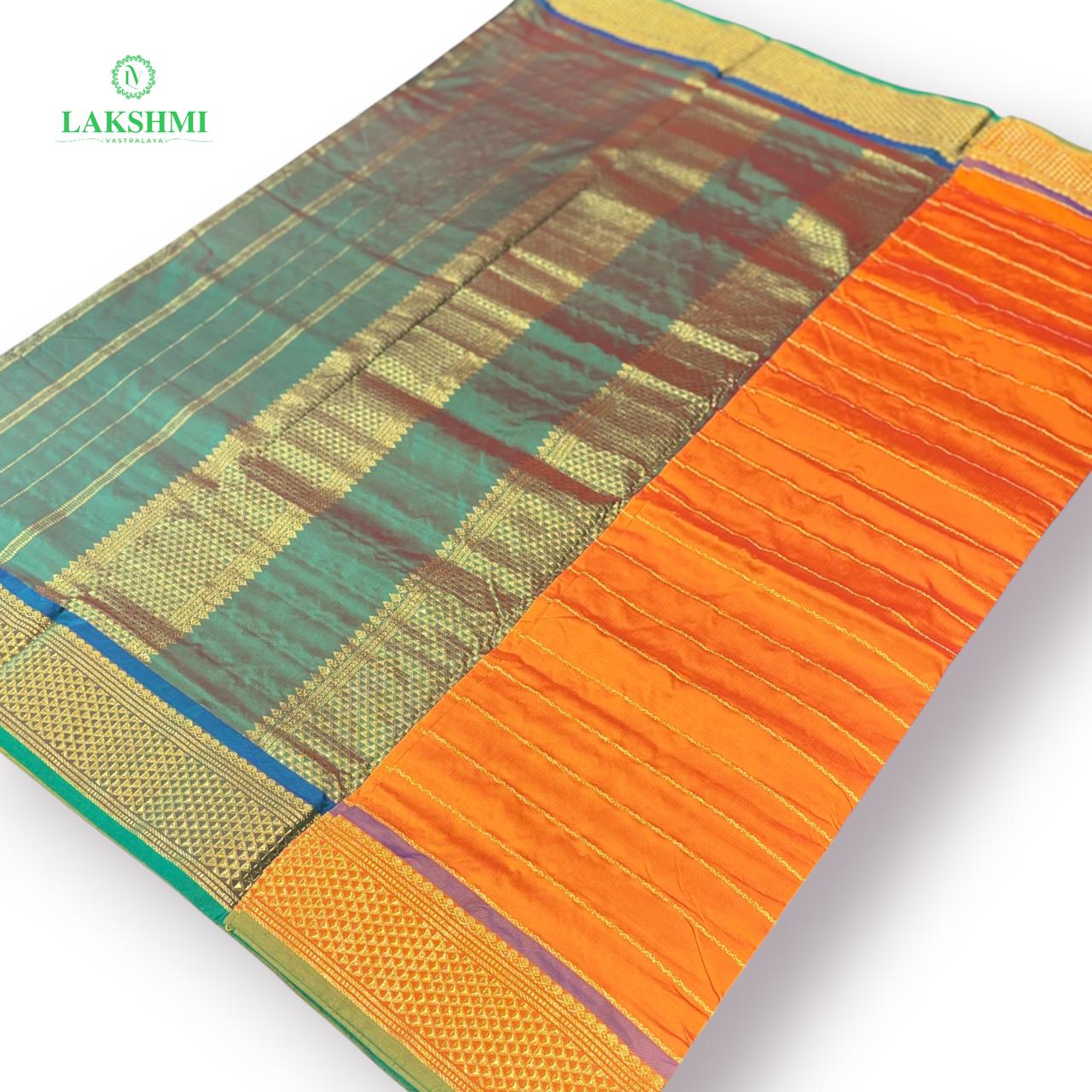 Swarnarekha 10.5 Yards Semi Silk - 020802