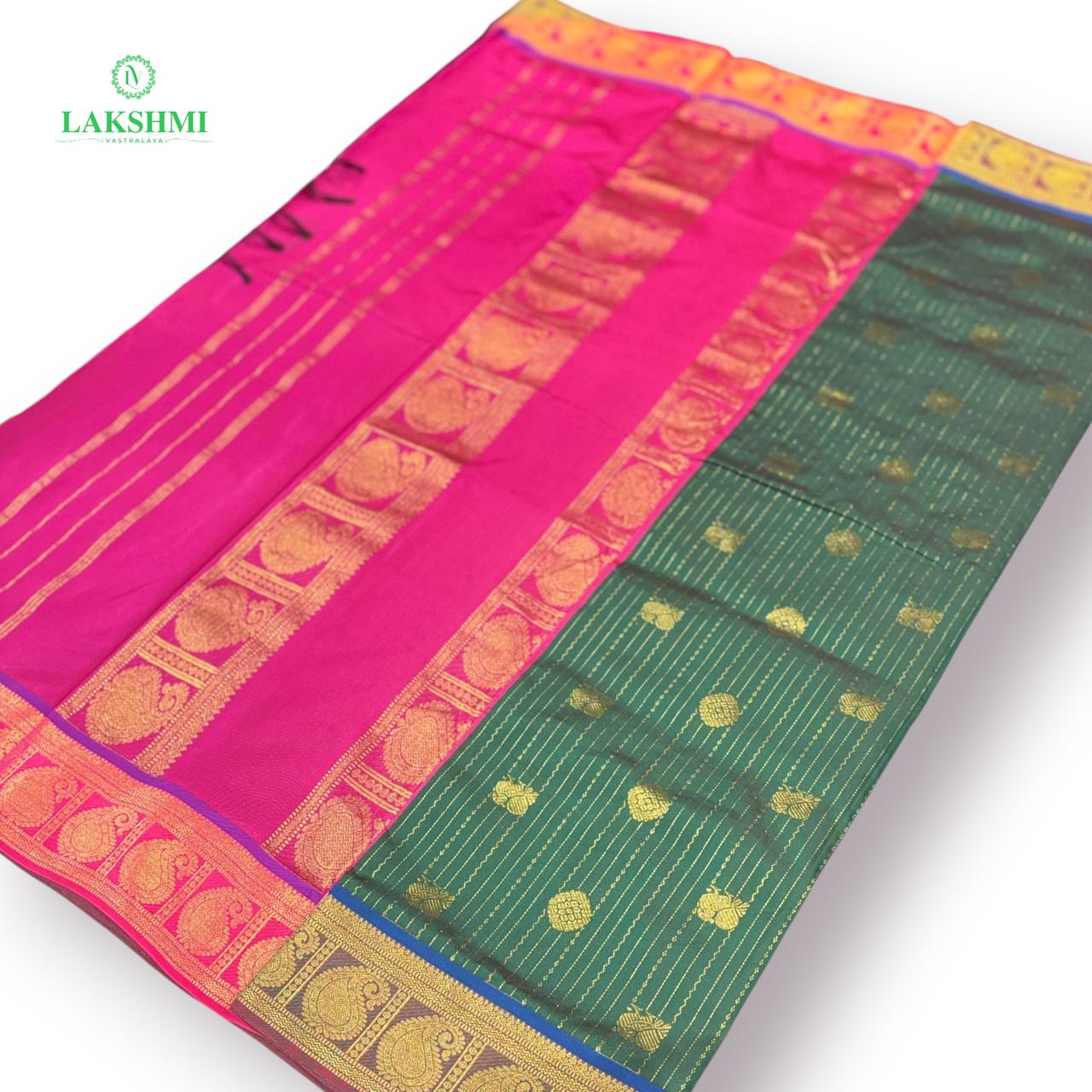 Charukesi Semi Silk 10 Yards - 010807