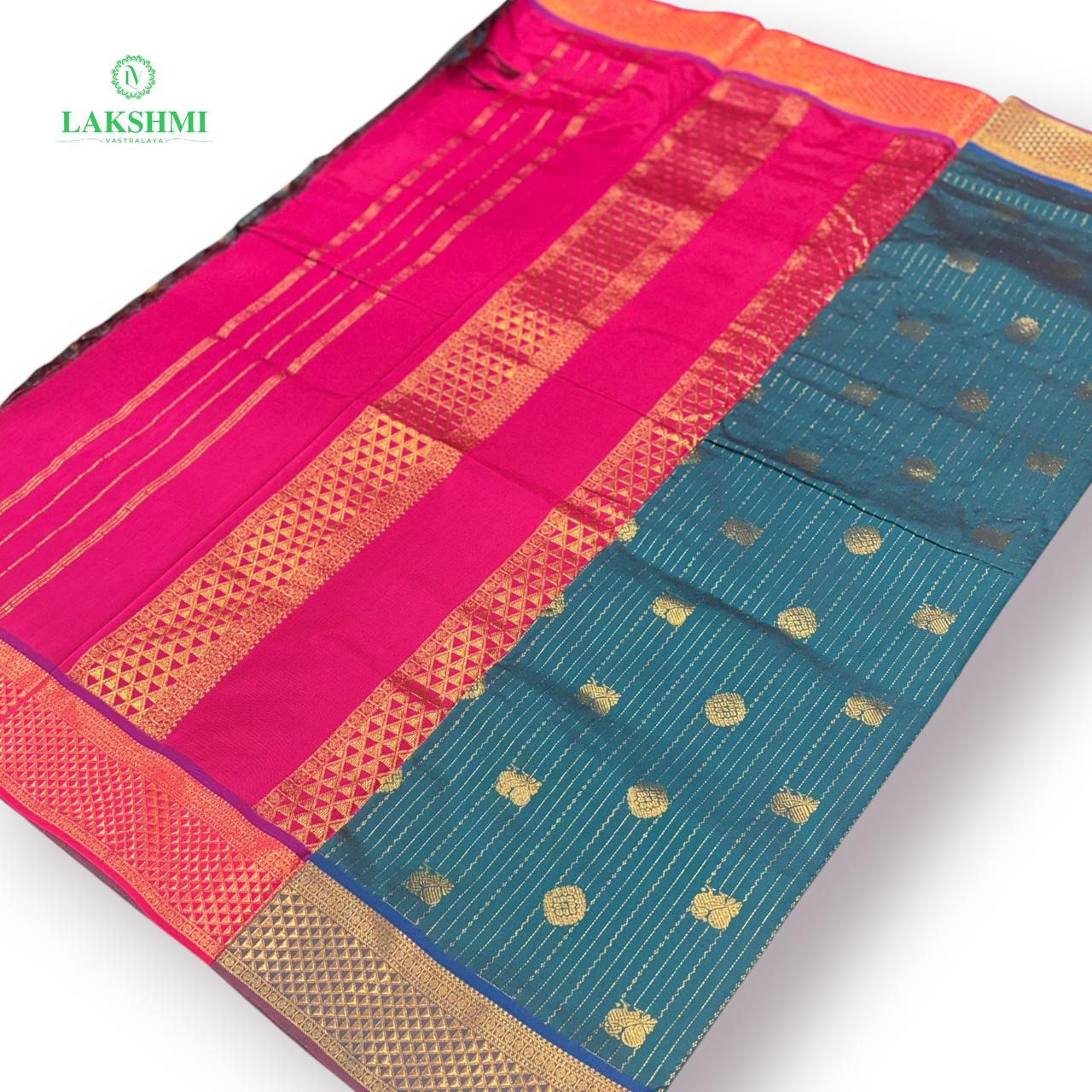 Charukesi Semi Silk 10 Yards - 010802