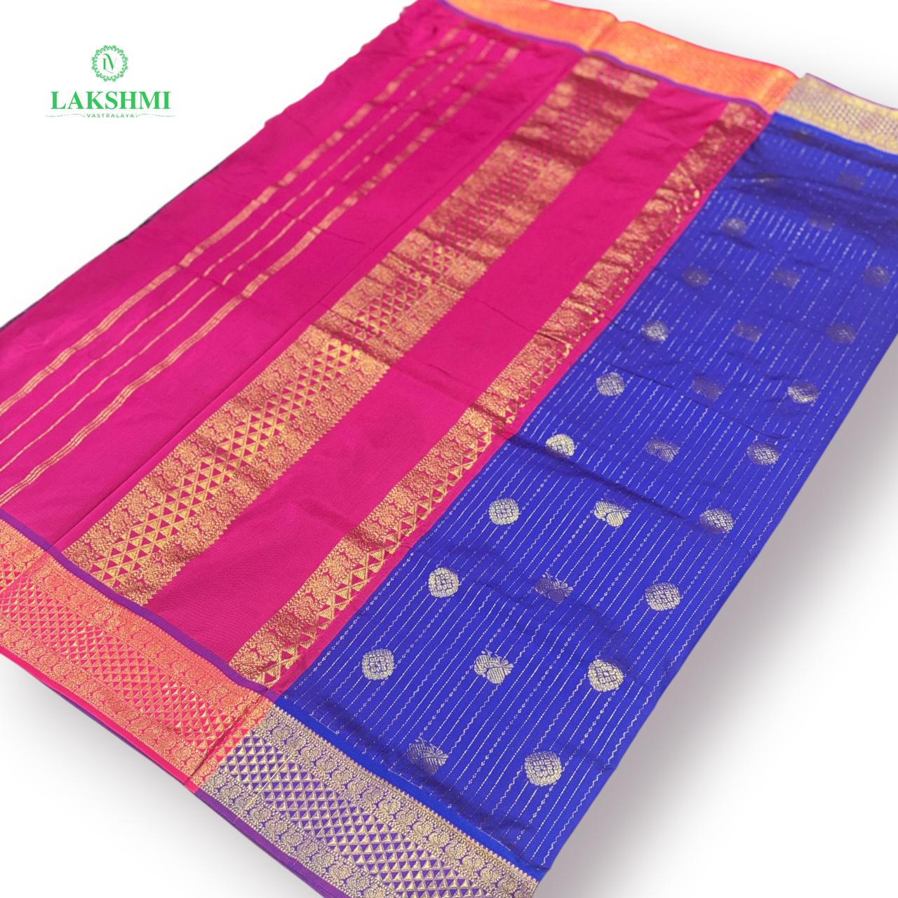 Charukesi Semi Silk 10 Yards - 010801