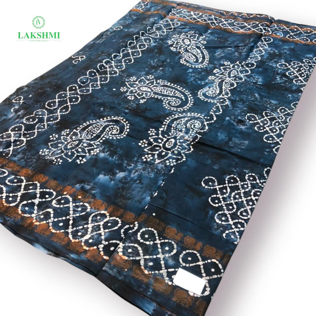 Saradha Sungudi Wax Batik 6.5 Yards - 170803