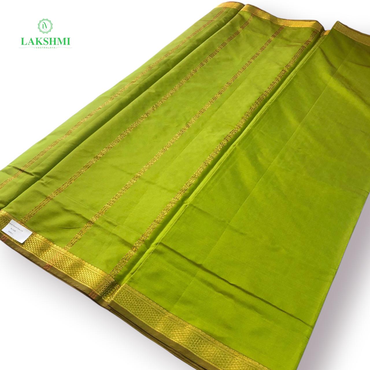 Mahati Ekandam 11 yards - Olive Green
