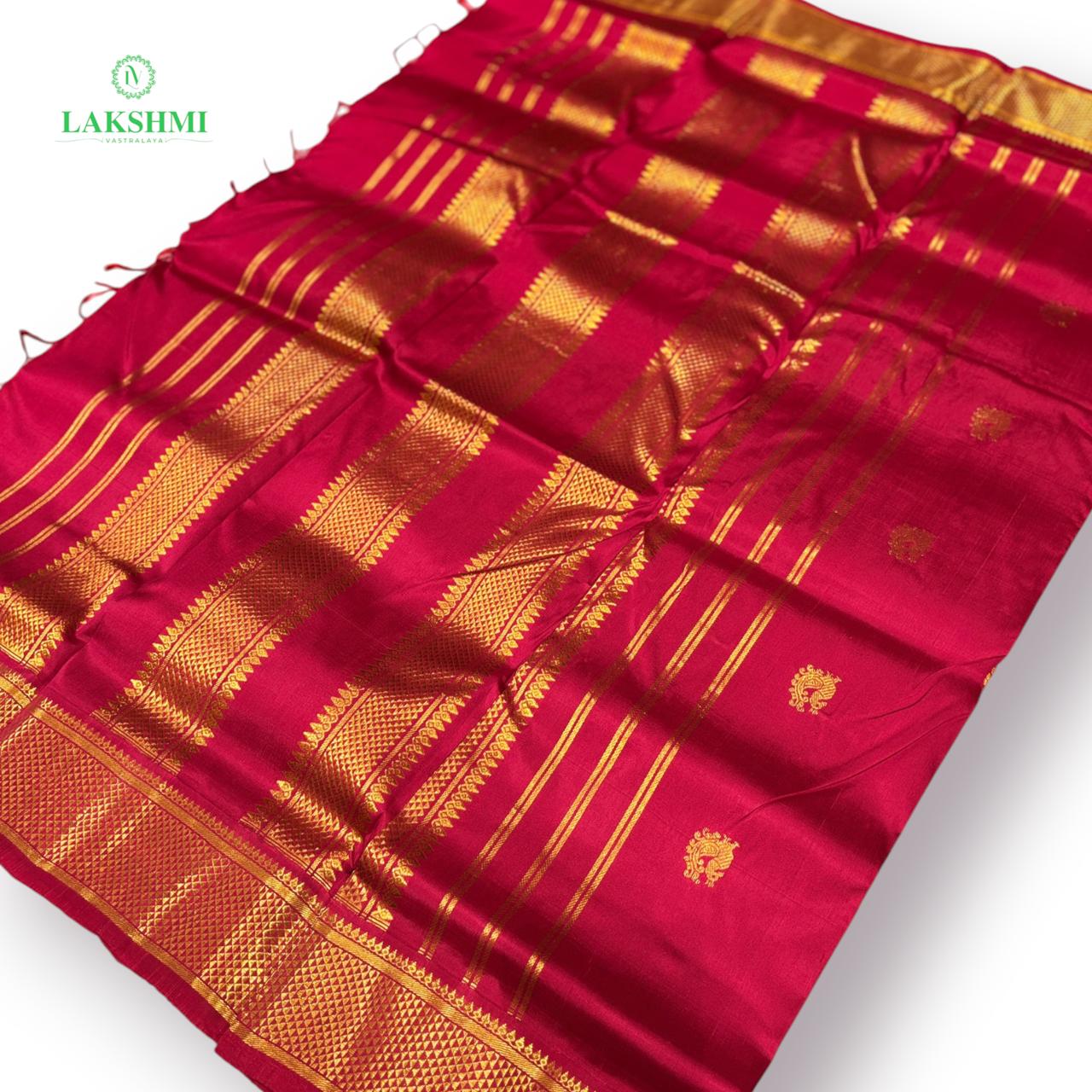 Brindhavana Saranga – 10Y Pure Kanchipuram Koora Podavai - 190801