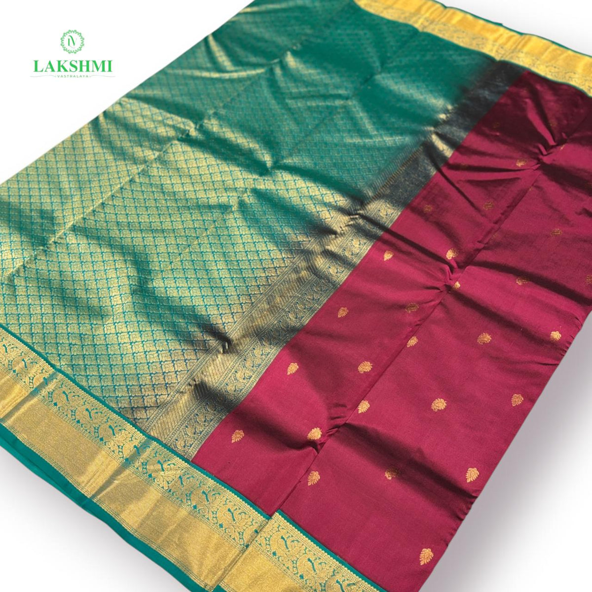 Tarangini Butta – Pure Kanchipuram Silk Saree - 180901