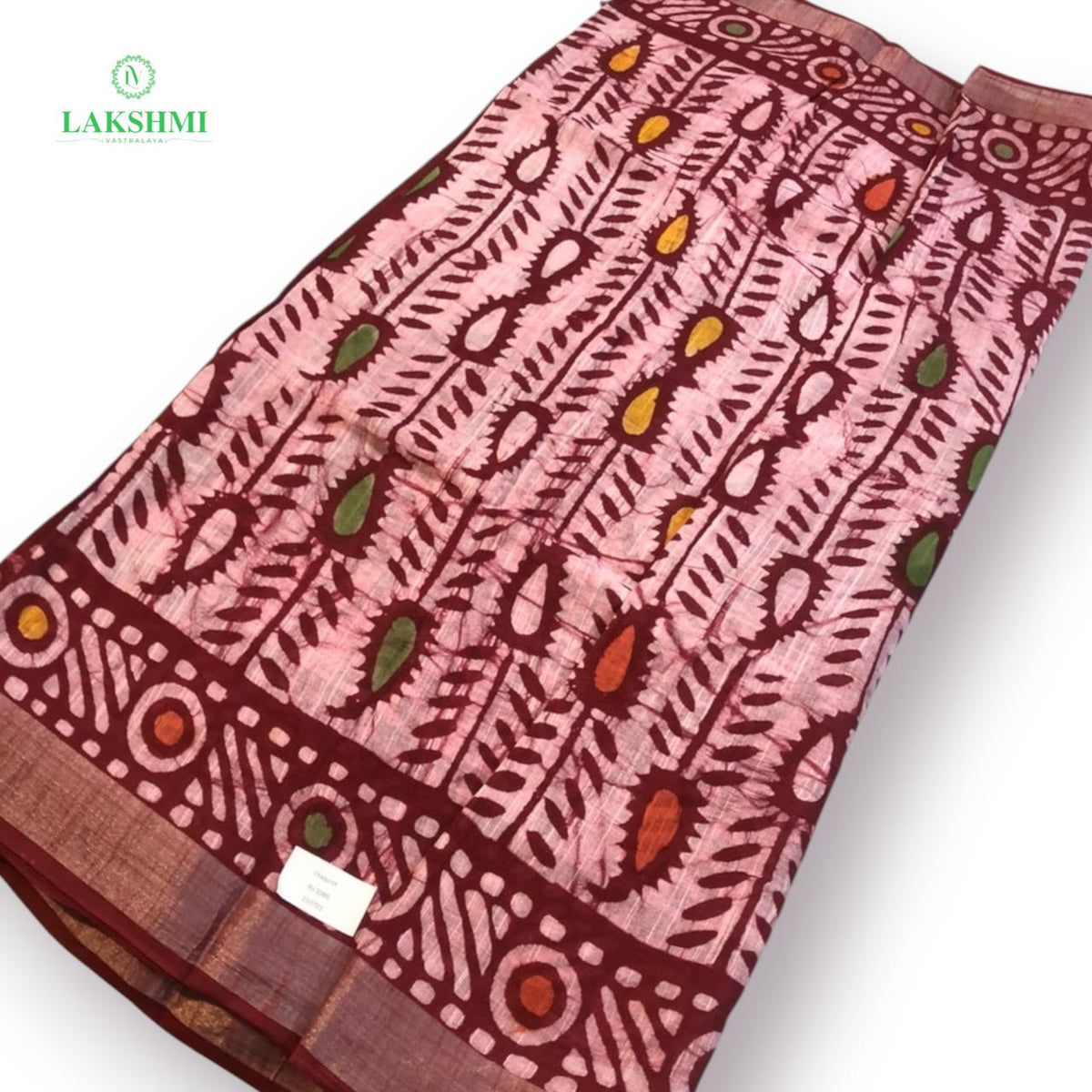 Chaliya Linen 100% Block Print 6Y - 210701