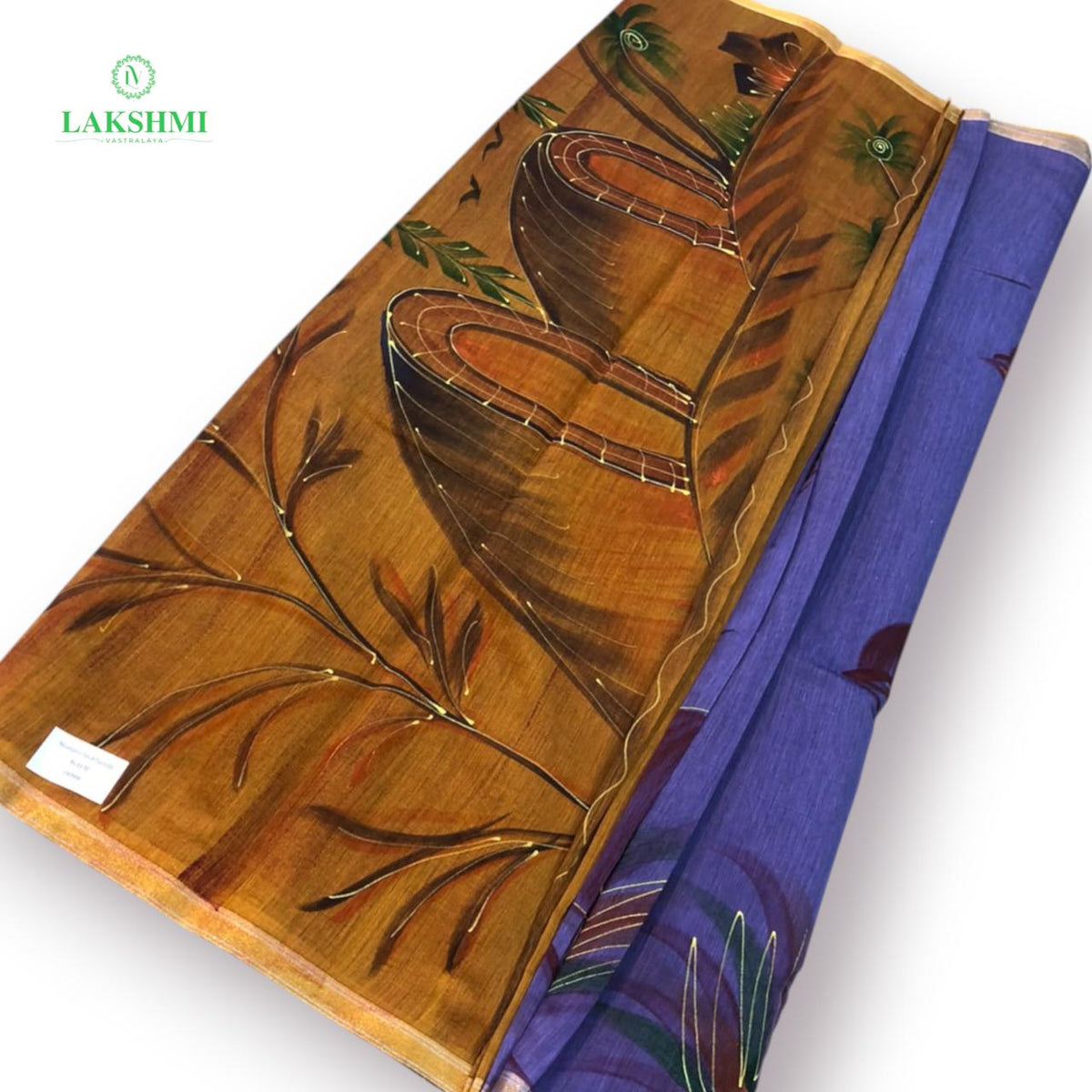 Niranjana Slub Cotton 6Y – Hand-Painted - 240906