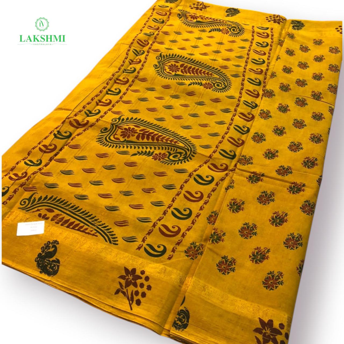 Jayasree Sungudi Ekandam with Upper Zari – 10.5 Yards - 260913