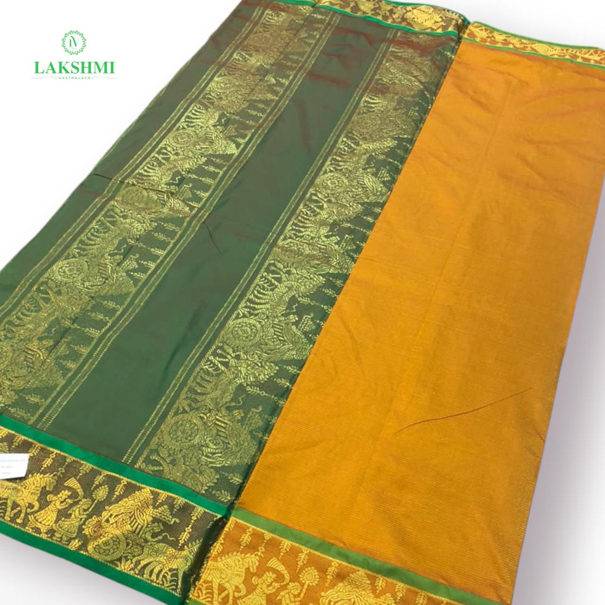 Hemavati 10 Yards Vairoosi Semi Silk - 180906