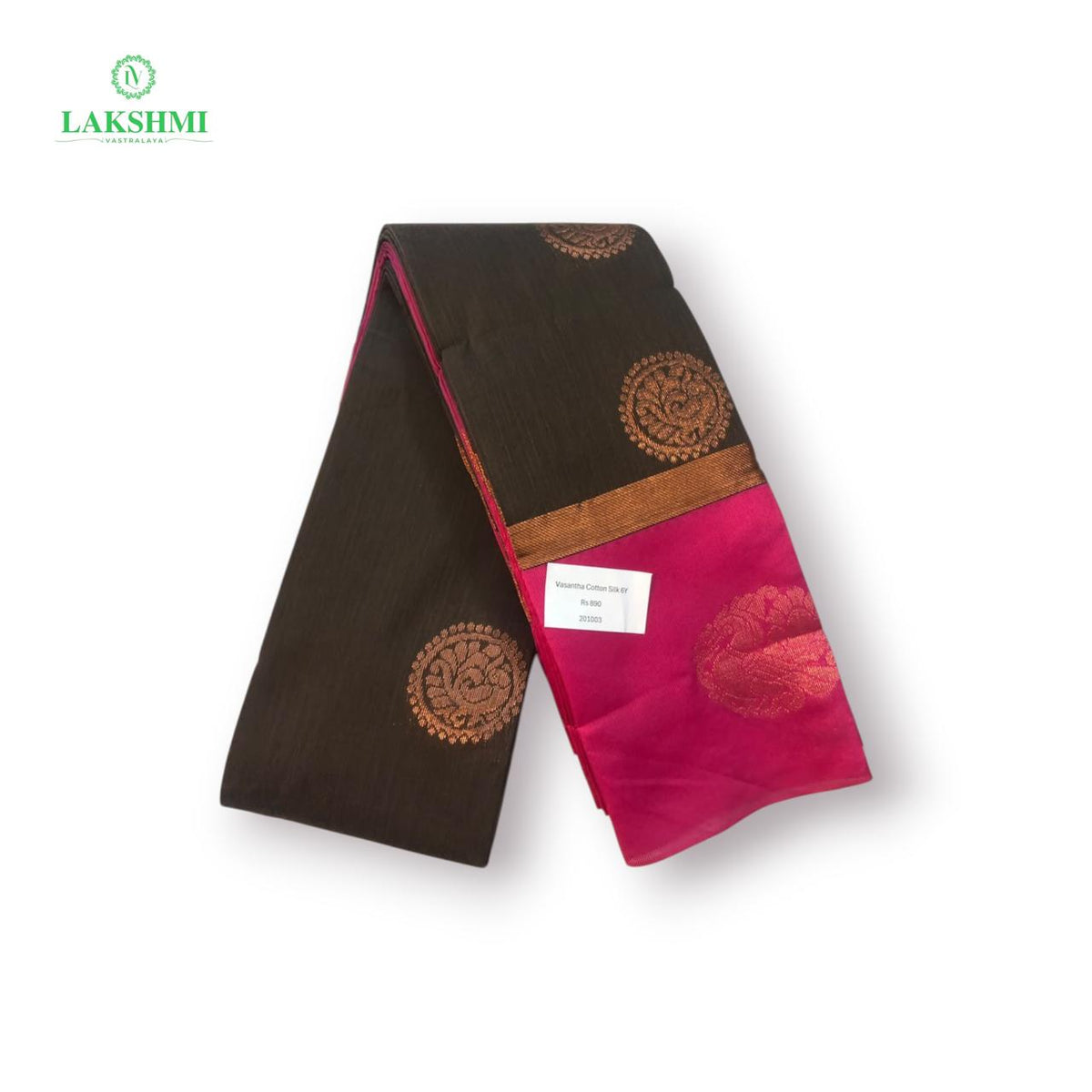 Vasantha – Cotton Silk Saree | 6 Yards - 200103