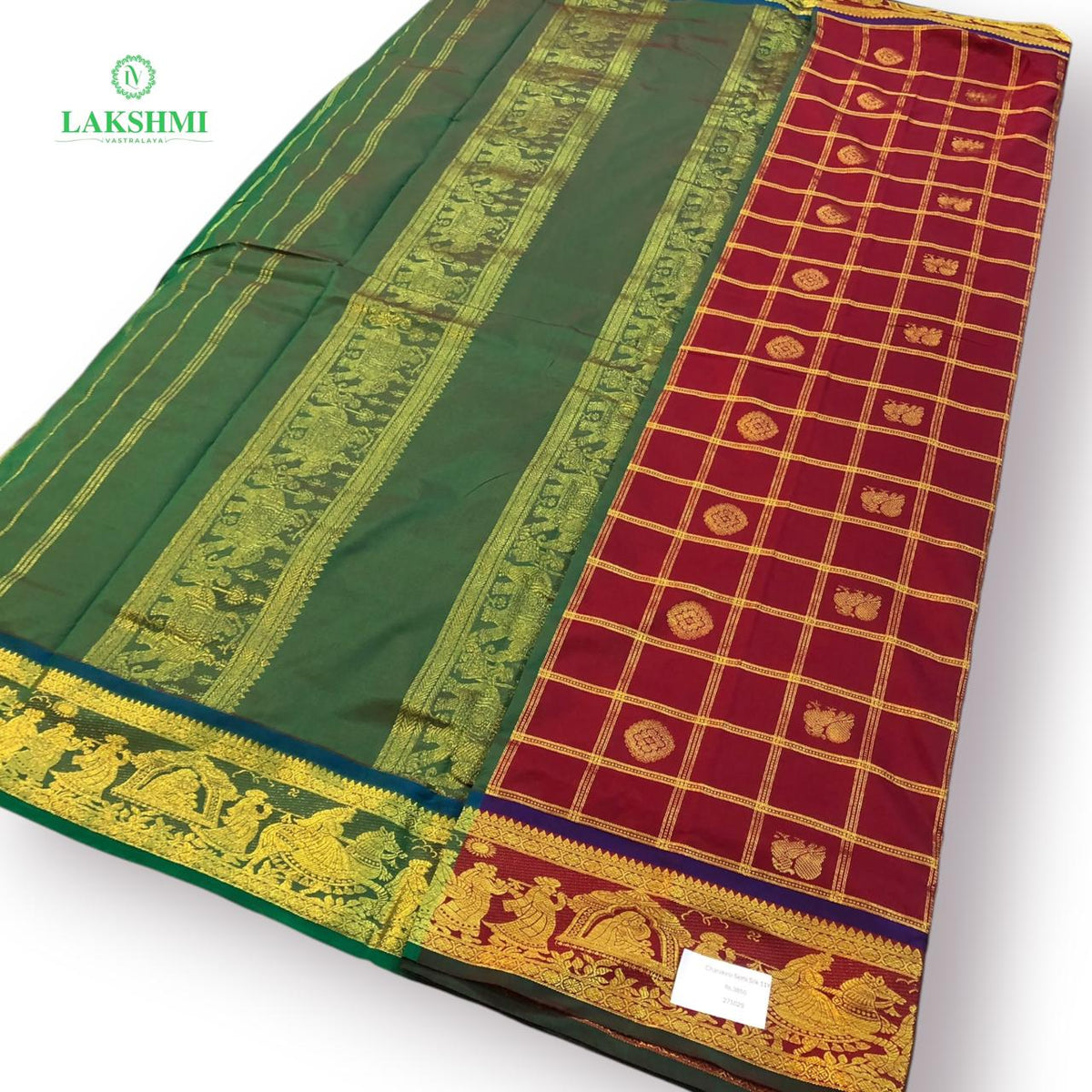 Charukesi Semi Silk 11+ Yards - 271029