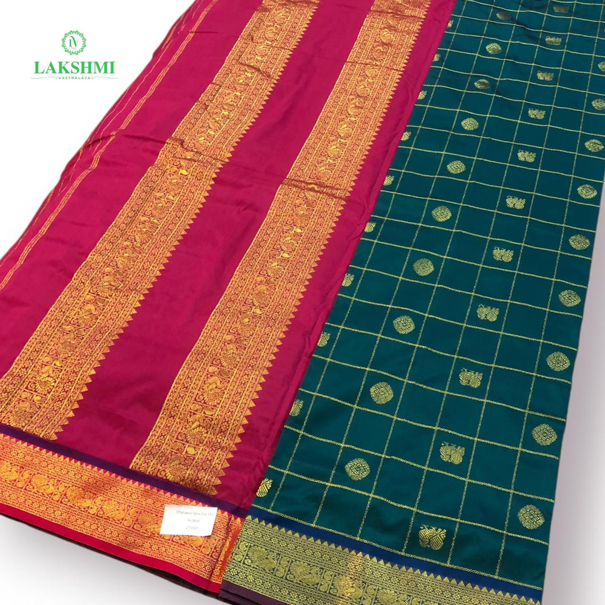 Charukesi Semi Silk 11+ Yards - 271022