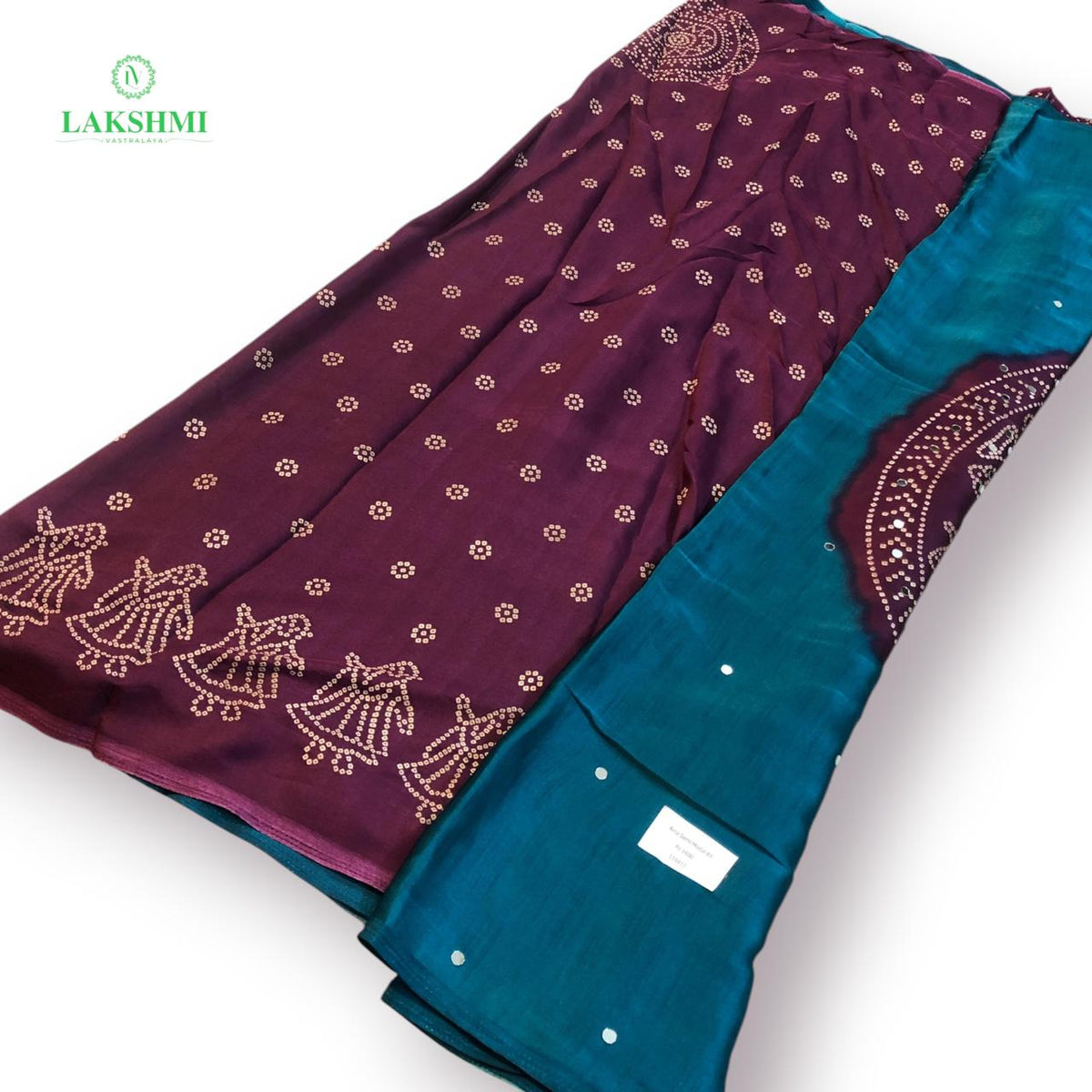 Aina – Semi Modal 6 Yards Saree 110811