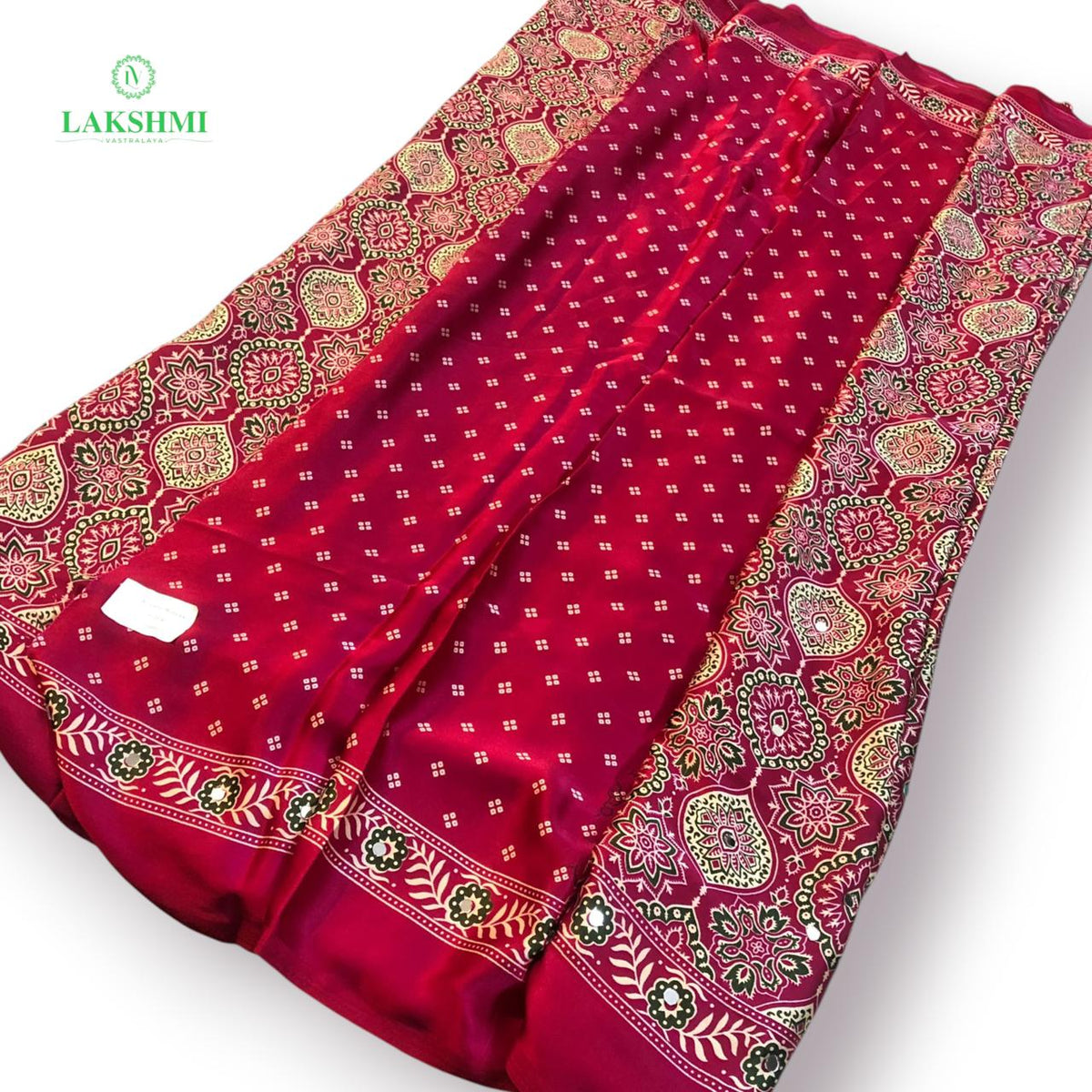Aina – Semi Modal 6 Yards Saree 110809