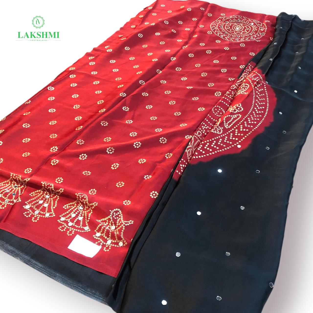 Aina – Semi Modal 6 Yards Saree 110801
