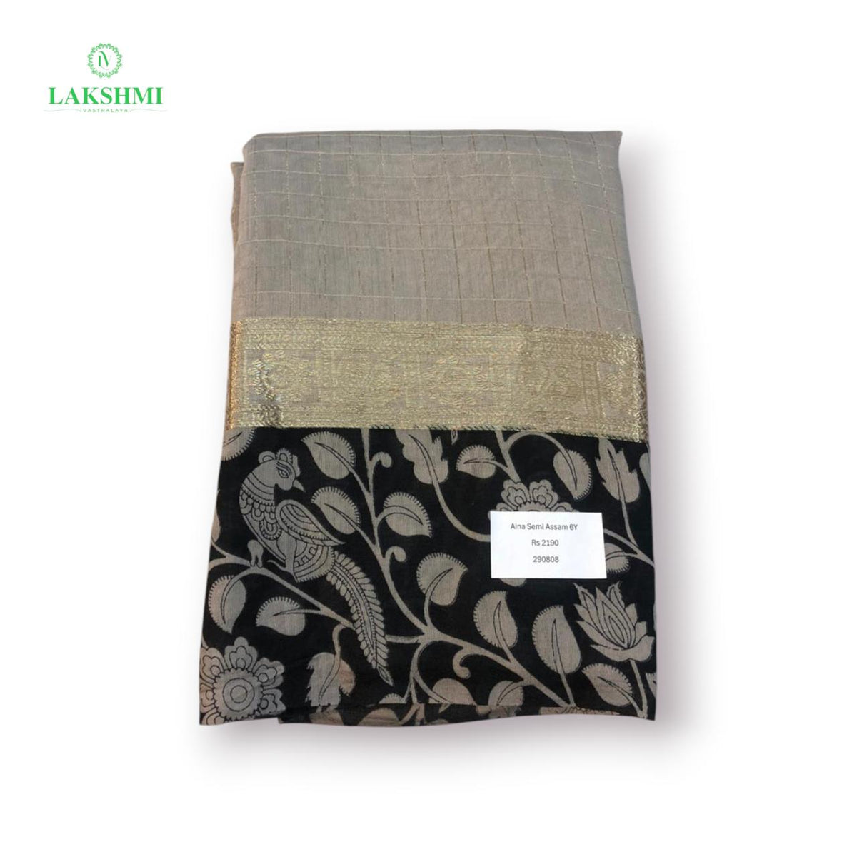 Aina Semi Assam Silk Saree – 6 Yards 290808