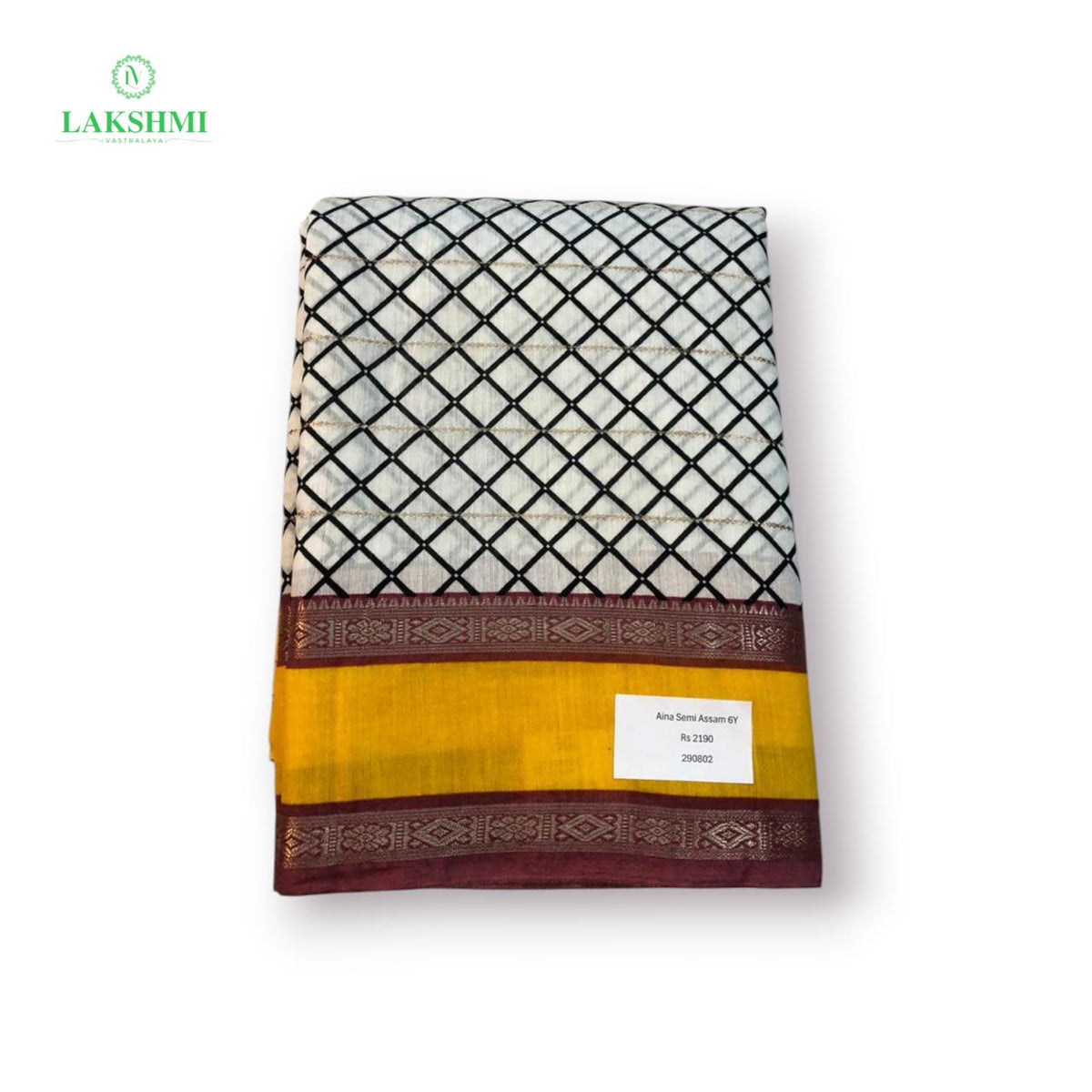 Aina Semi Assam Silk Saree – 6 Yards 290802