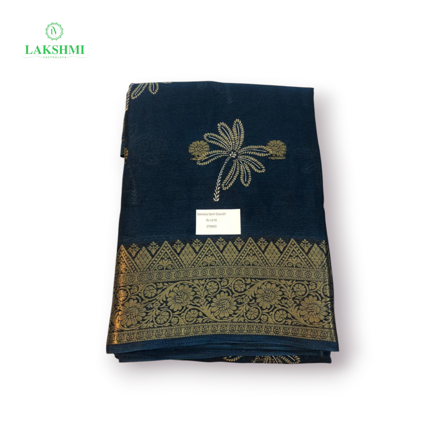 Samaira Semi Dola Silk 6 Yards - 270803