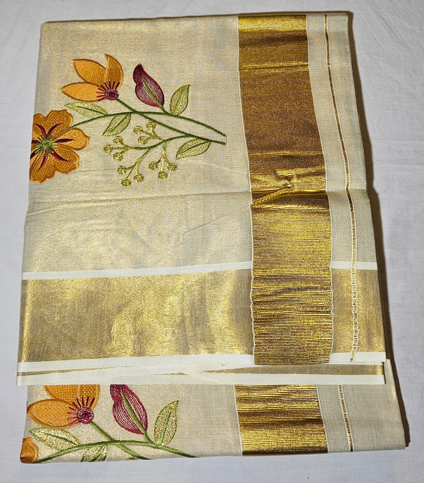 PUSHPAM - KL TISSUE EMBOSSED GREEN STEM