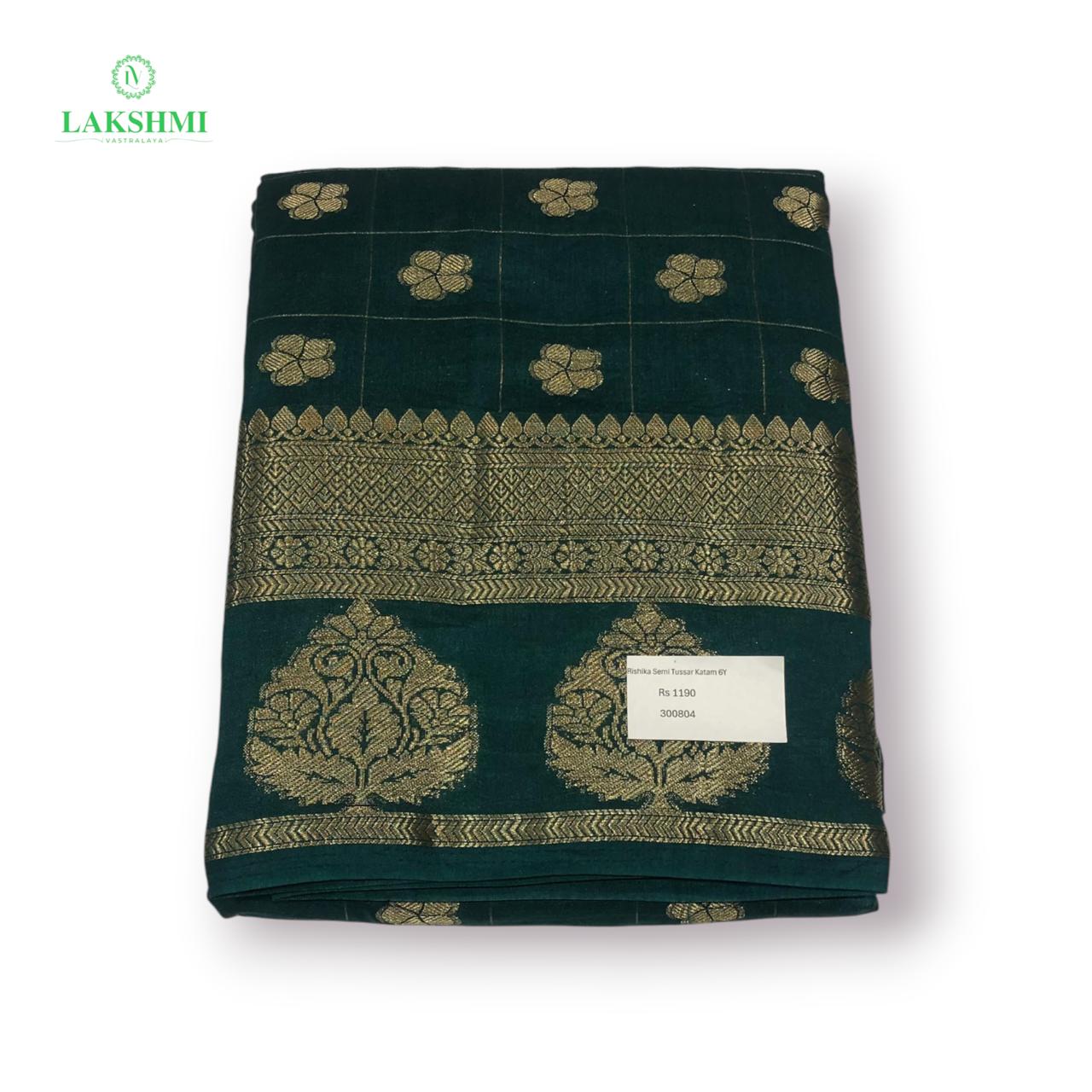 Rishika – Semi Tussar Kattam Saree | 6 Yards 300804