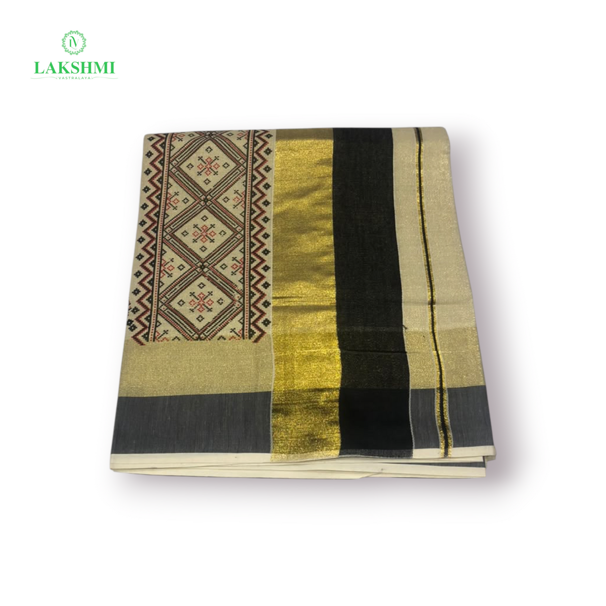Pashmina - Kerala Tissue Pasmina Design 6Y