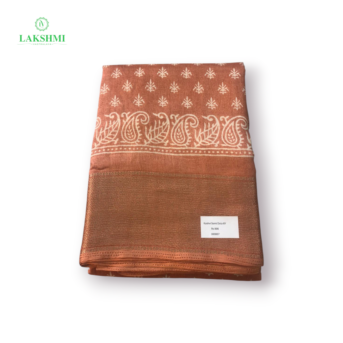Kashvi Semi Dola – 6 Yards Saree 300807