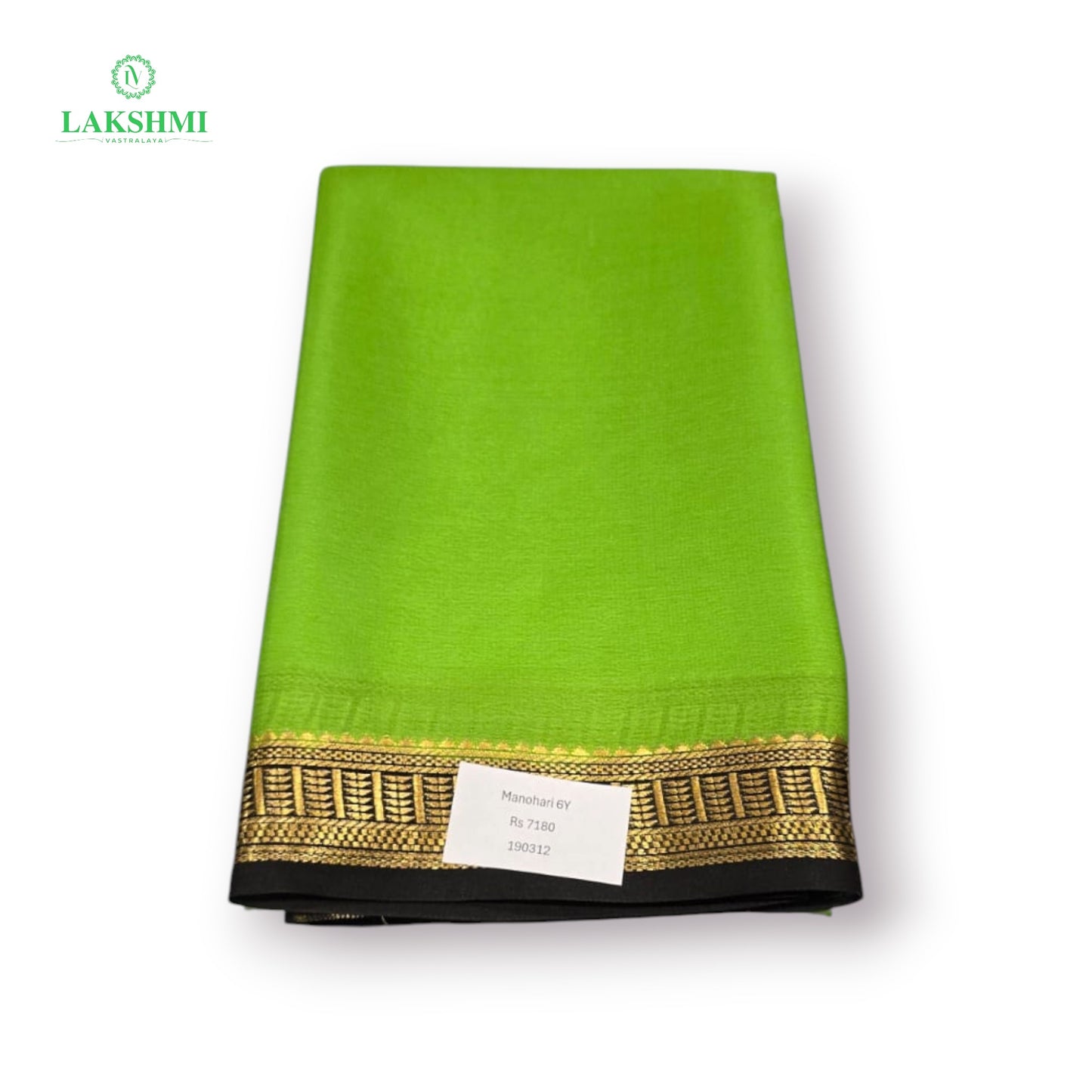 Manohari Mysore Silk 6 Yards - 190312