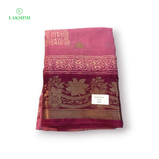 Ishani – Semi Dola Silk Saree | 300807