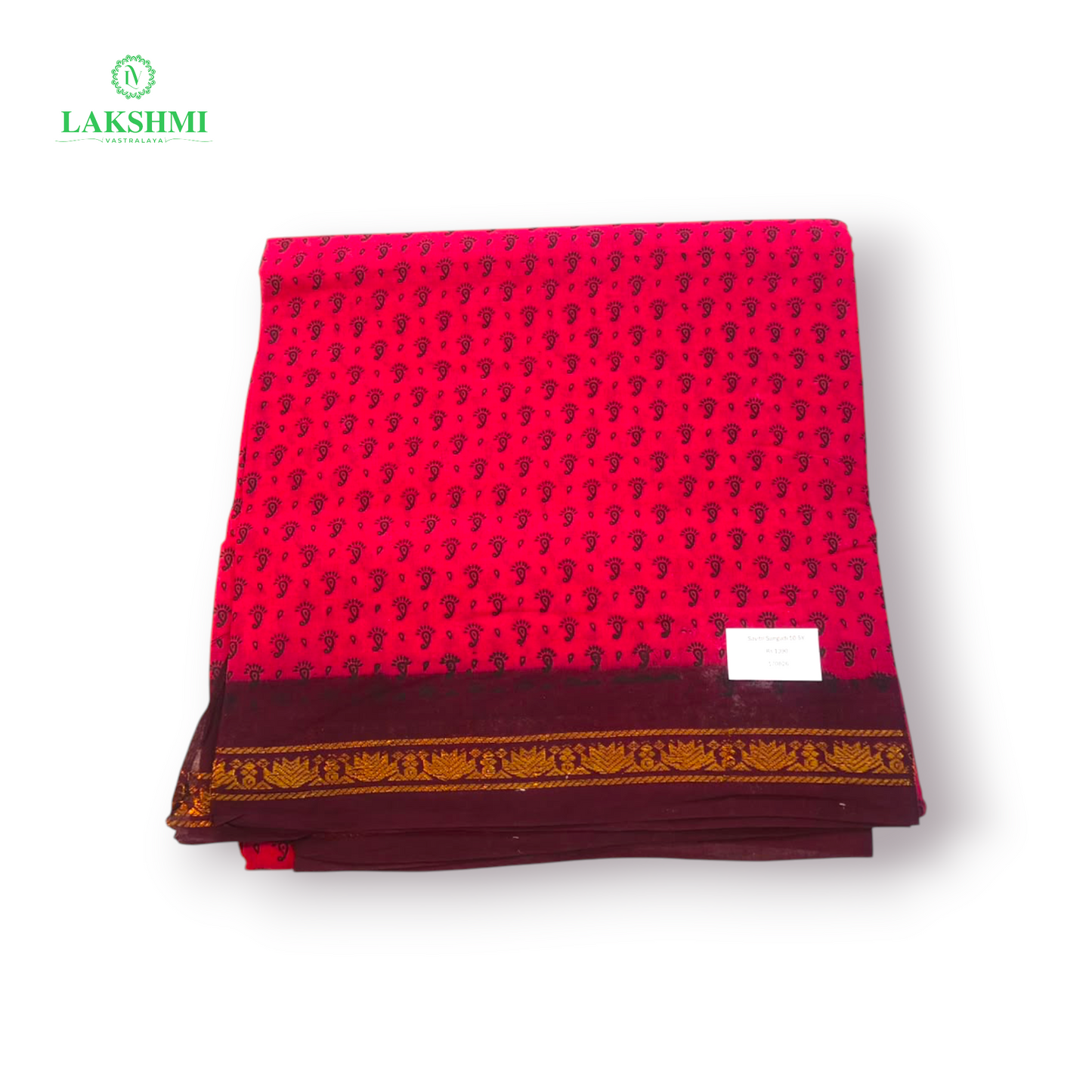 Savitri Sungudi 10.5 Yards - 170826