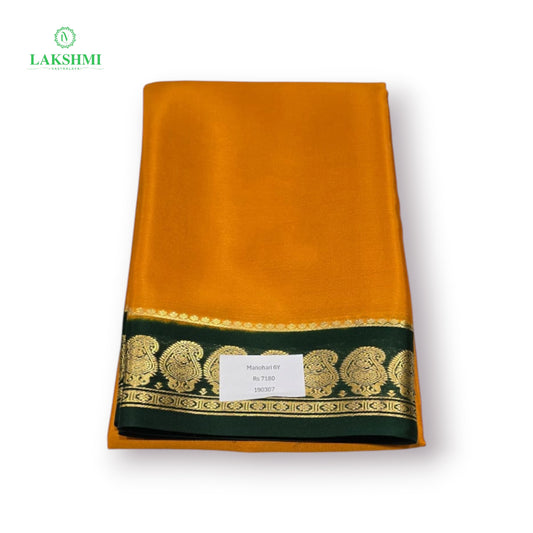 Manohari Mysore Silk 6 Yards - 190307