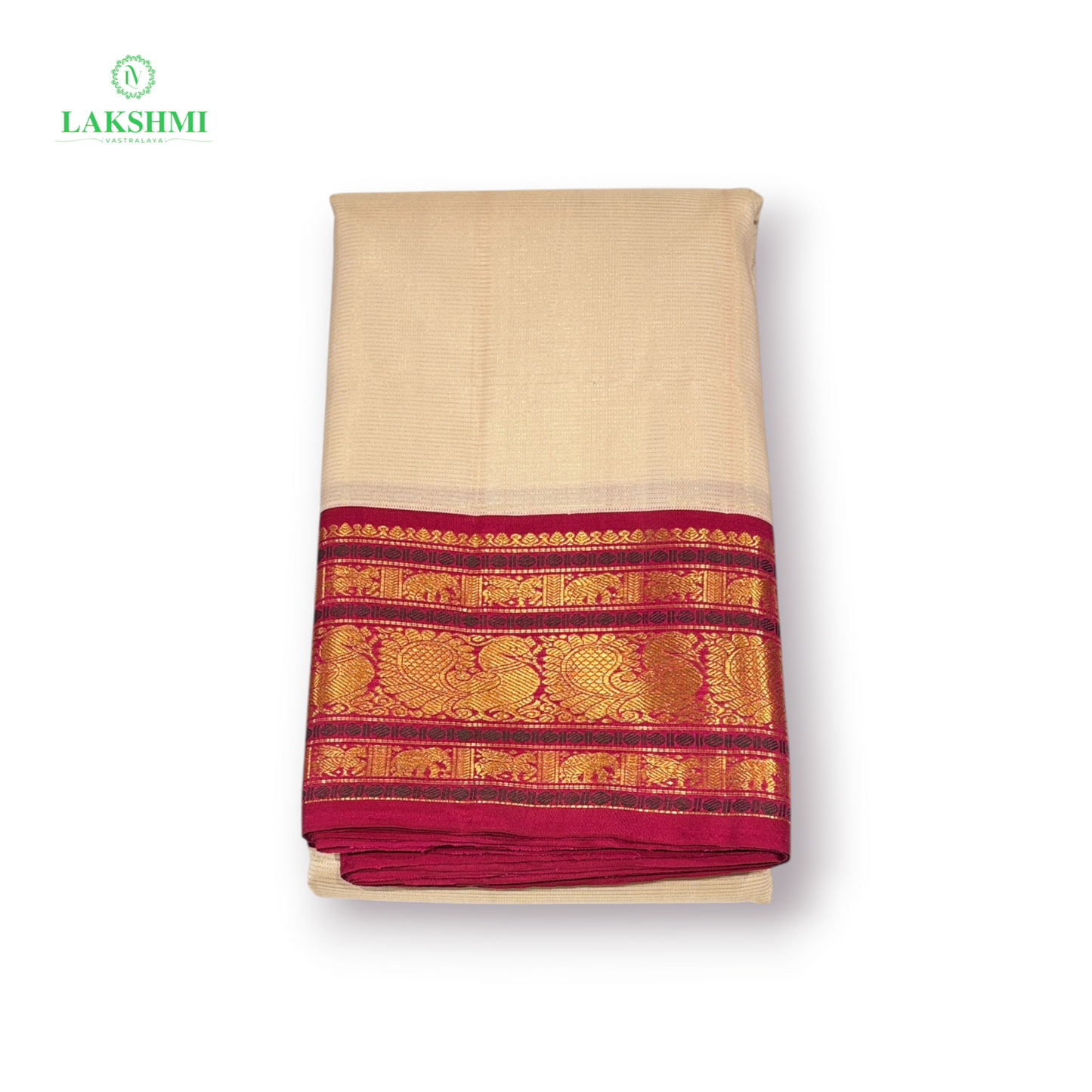 Hamsaveni — Pure Handloom Kanchipuram Silk Saree